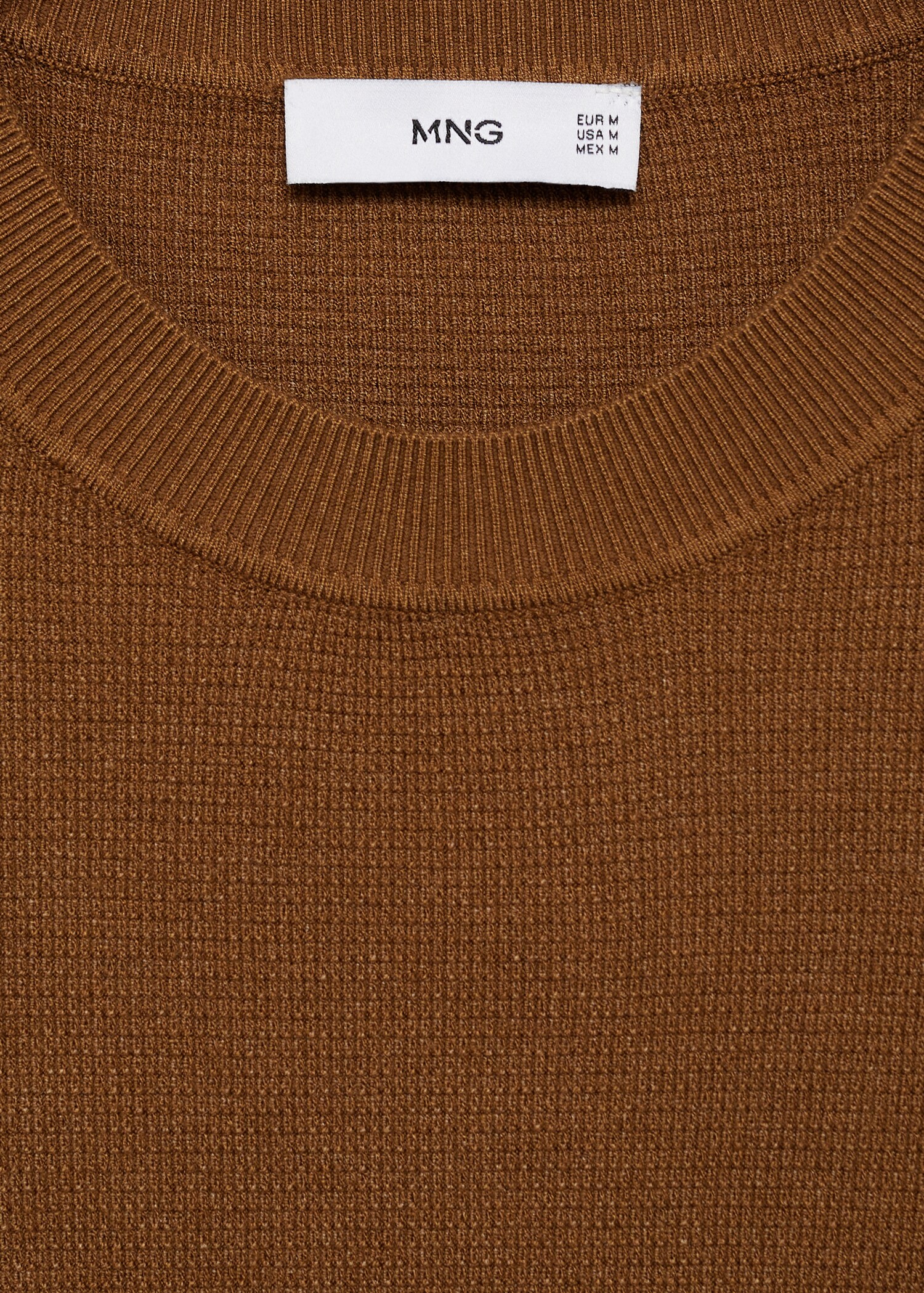 Structured knitted t-shirt - Details of the article 8