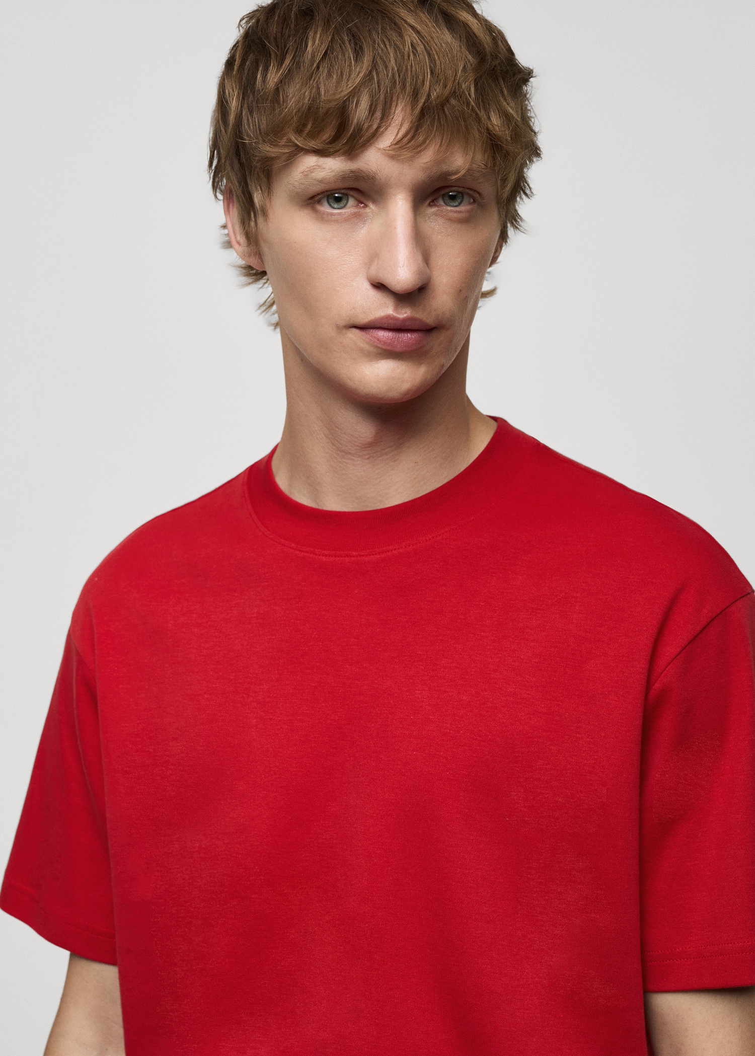 100% cotton relaxed-fit t-shirt - Details of the article 1