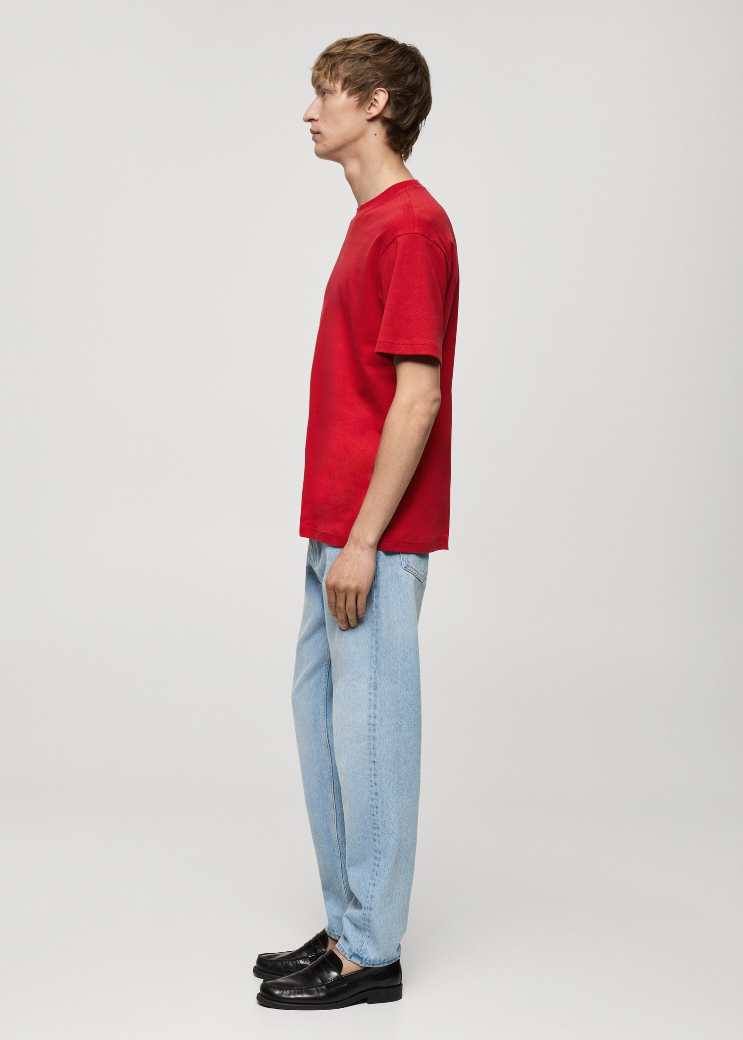 100% cotton relaxed-fit t-shirt - Details of the article 2