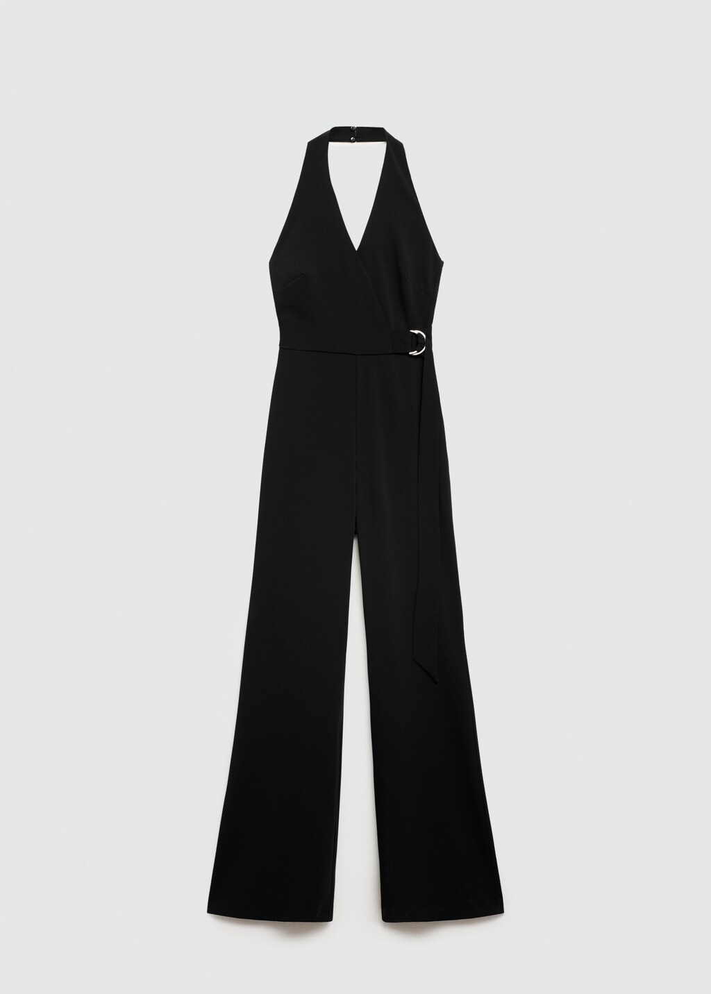 Halter wide leg jumpsuit on sale