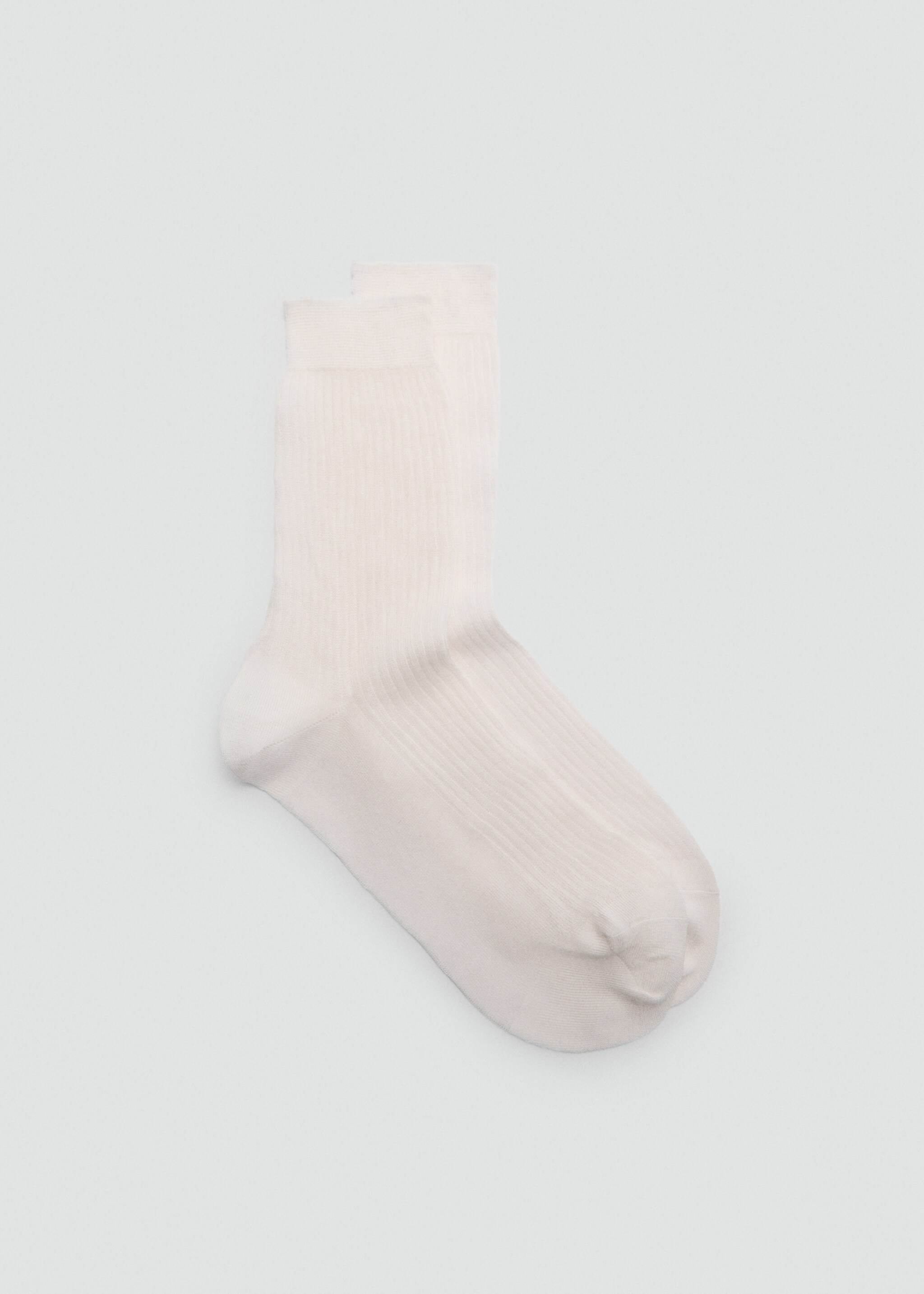 Calcetines algodón canalé - Artículo sin modelo