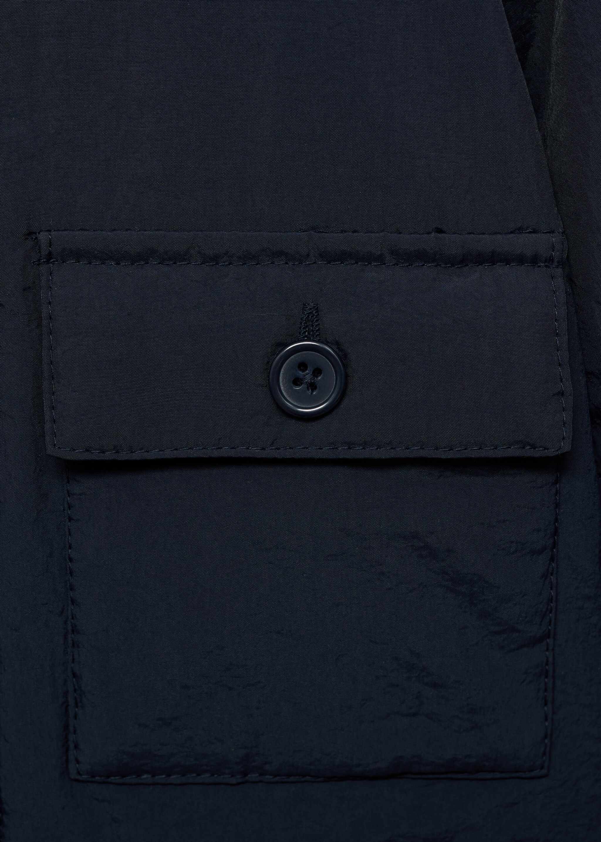 Pockets hooded coat - Details of the article 8