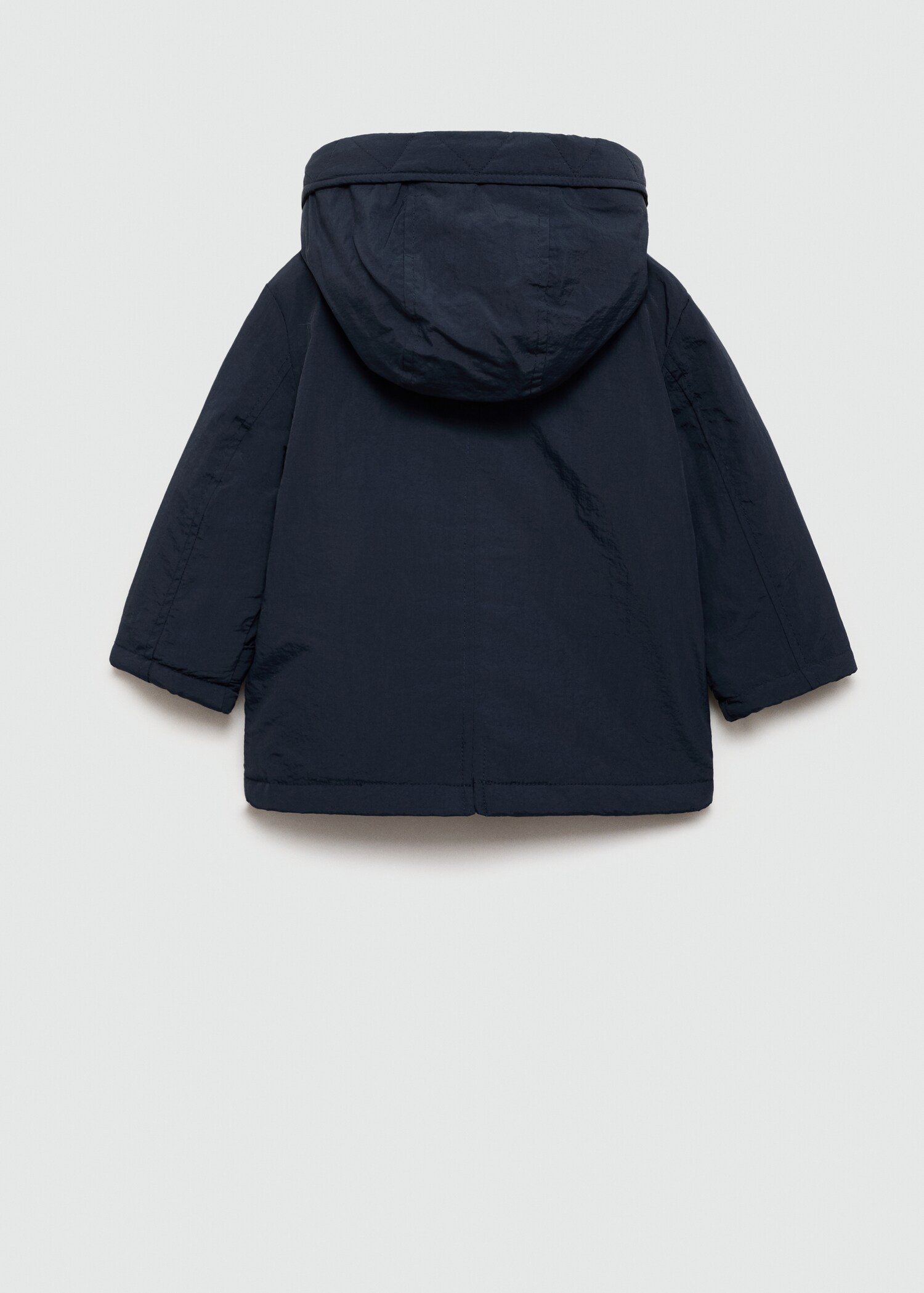 Kapuzenanorak mit Taschen - Rückseite des Artikels