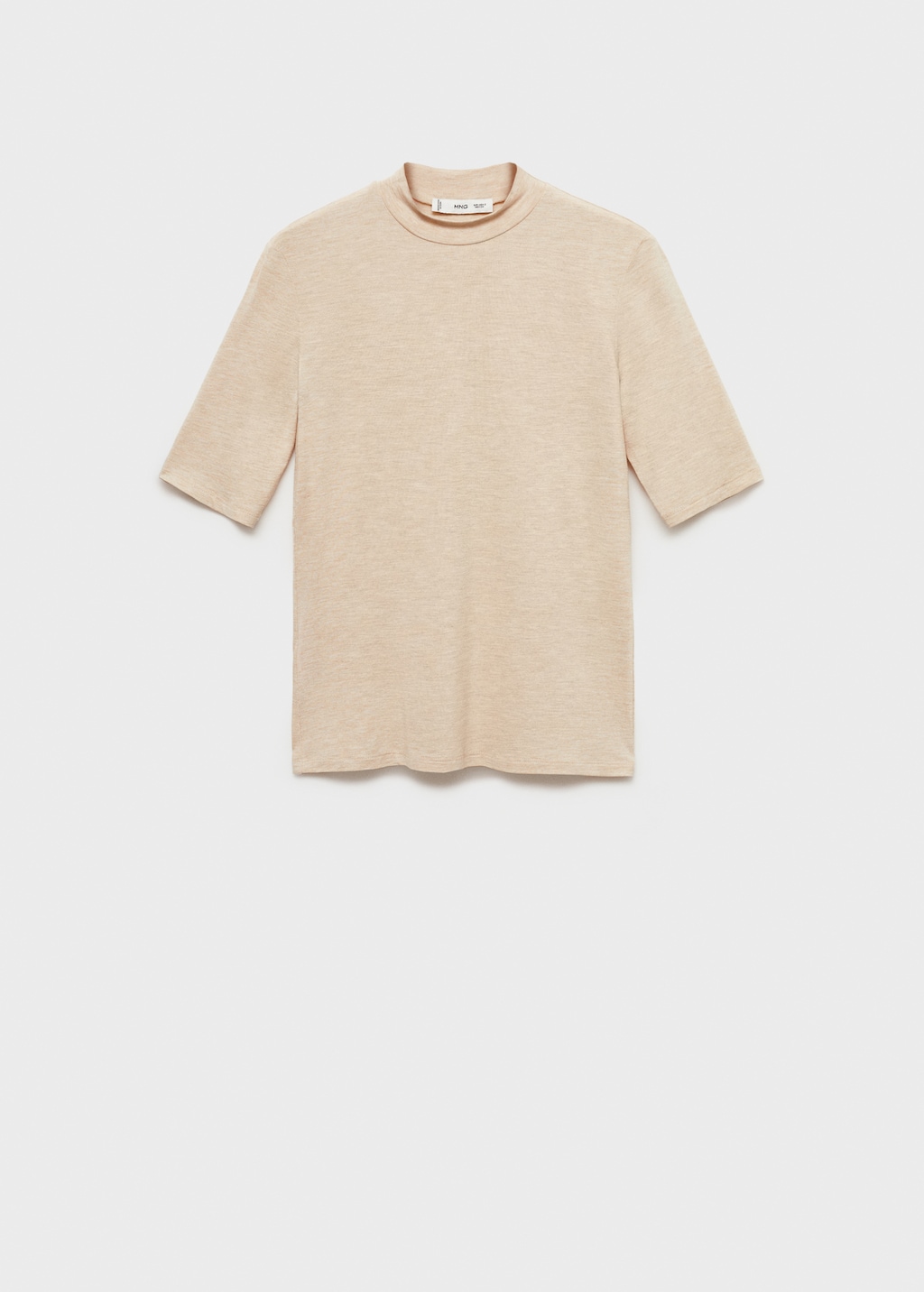 Short sleeve knitted t-shirt | MANGO Japan