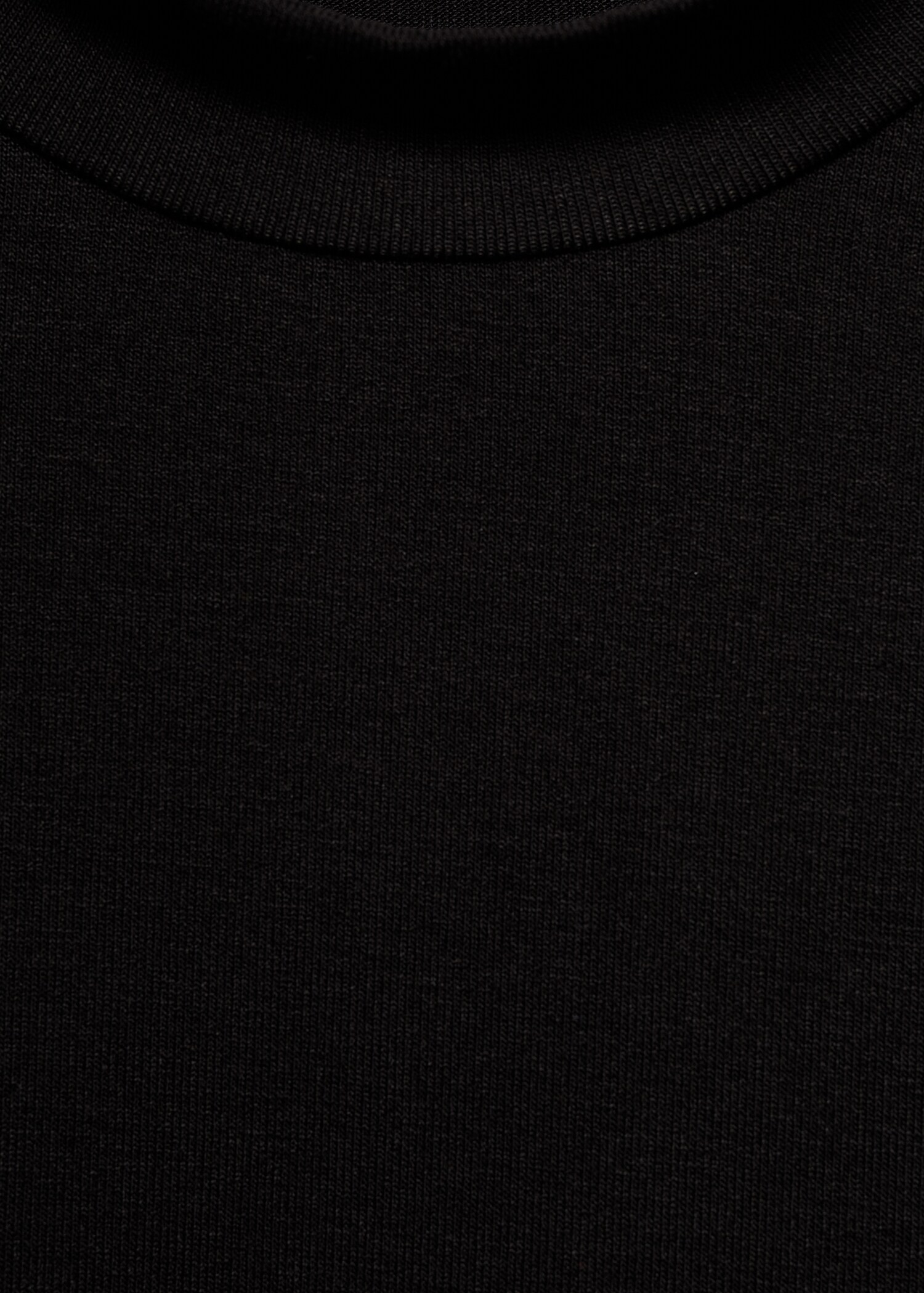 Short sleeve knitted t shirt Women MANGO USA