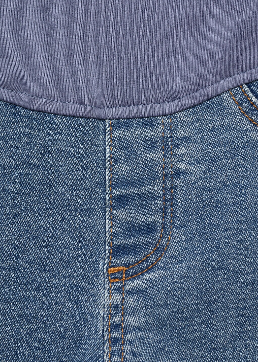 Mango Maternity flared cropped jeans
