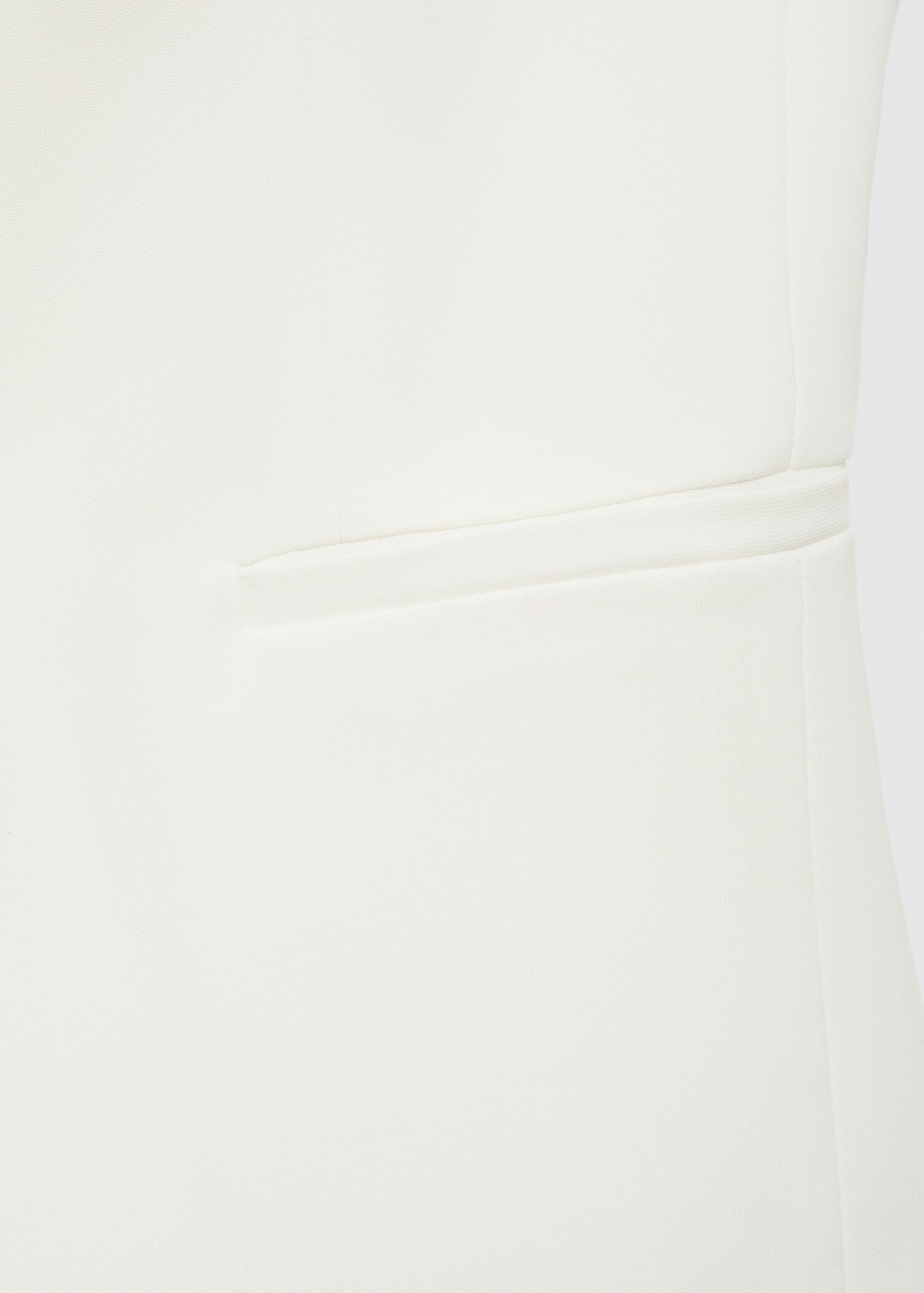 Halter-neck gilet with buttons - Details of the article 0