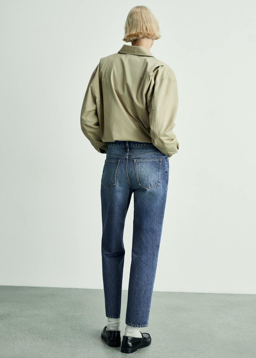 Mom2000 high rise jeans Women MANGO Saudi Arabia