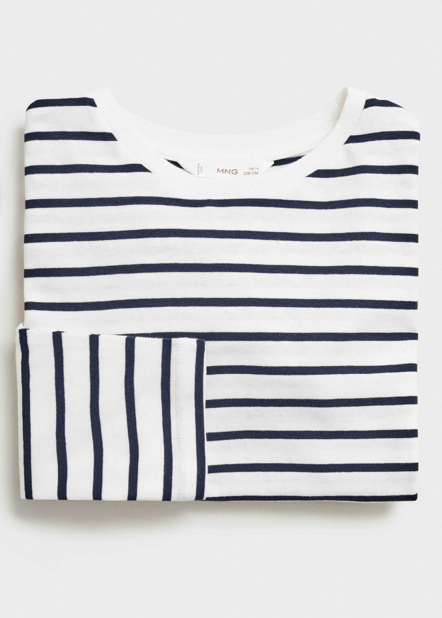 T-shirt coton à rayures - Détail de l'article 8