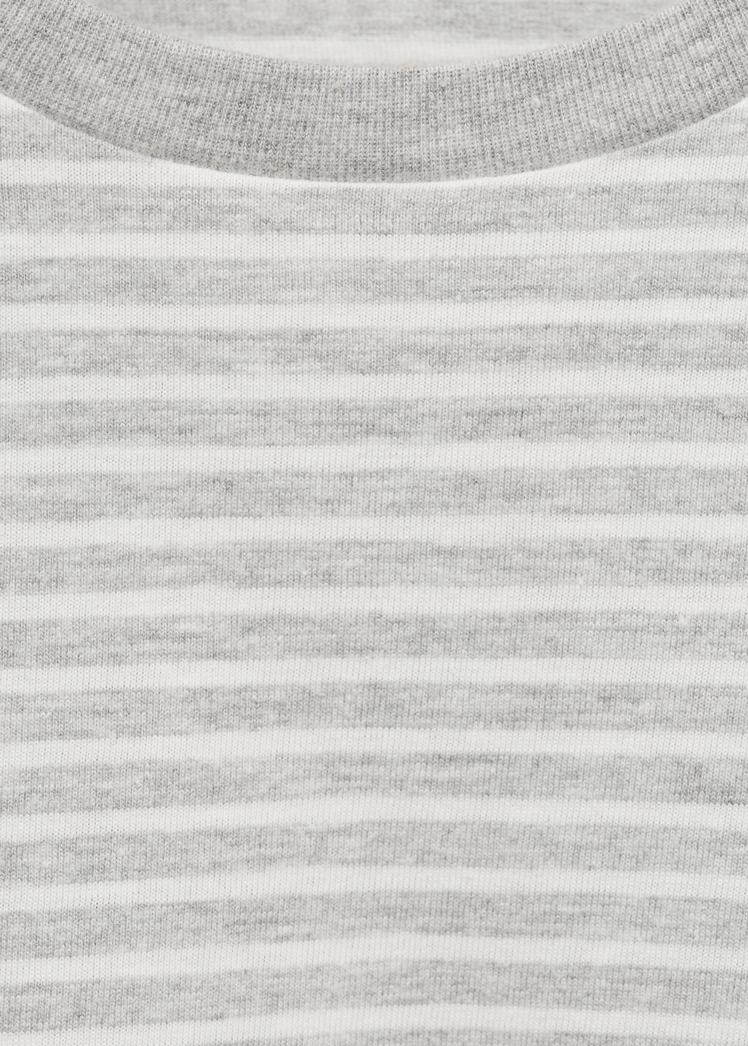 Striped cotton T-shirt - Details of the article 0