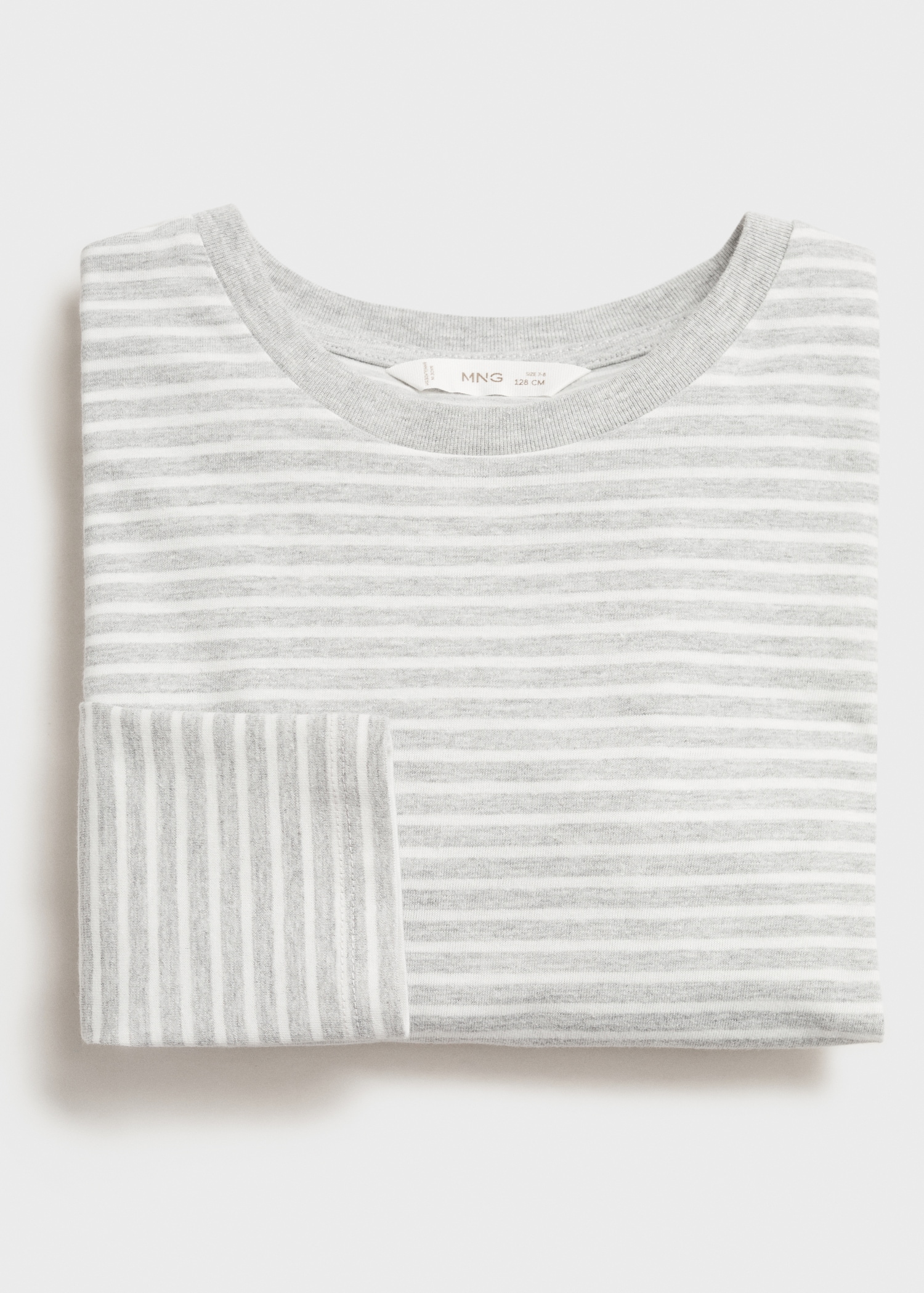 Striped cotton T-shirt - Details of the article 8