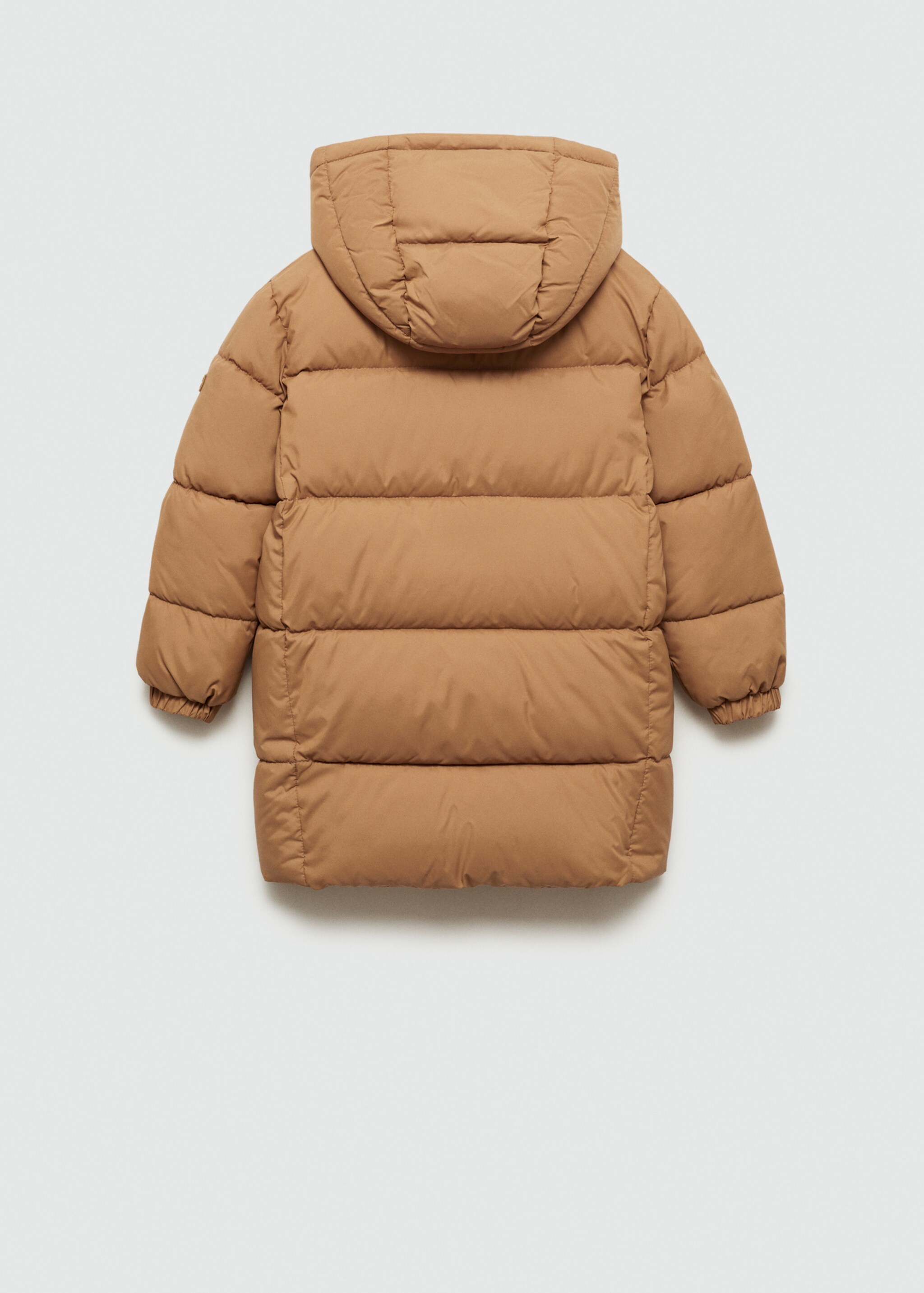 Anorak largo acolchado - Reverso del artículo