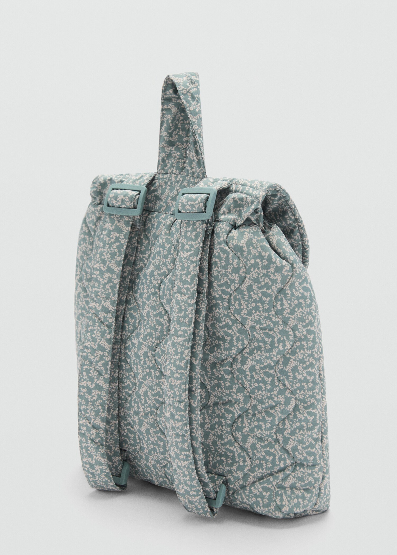 Quilted backpack - Medium plane