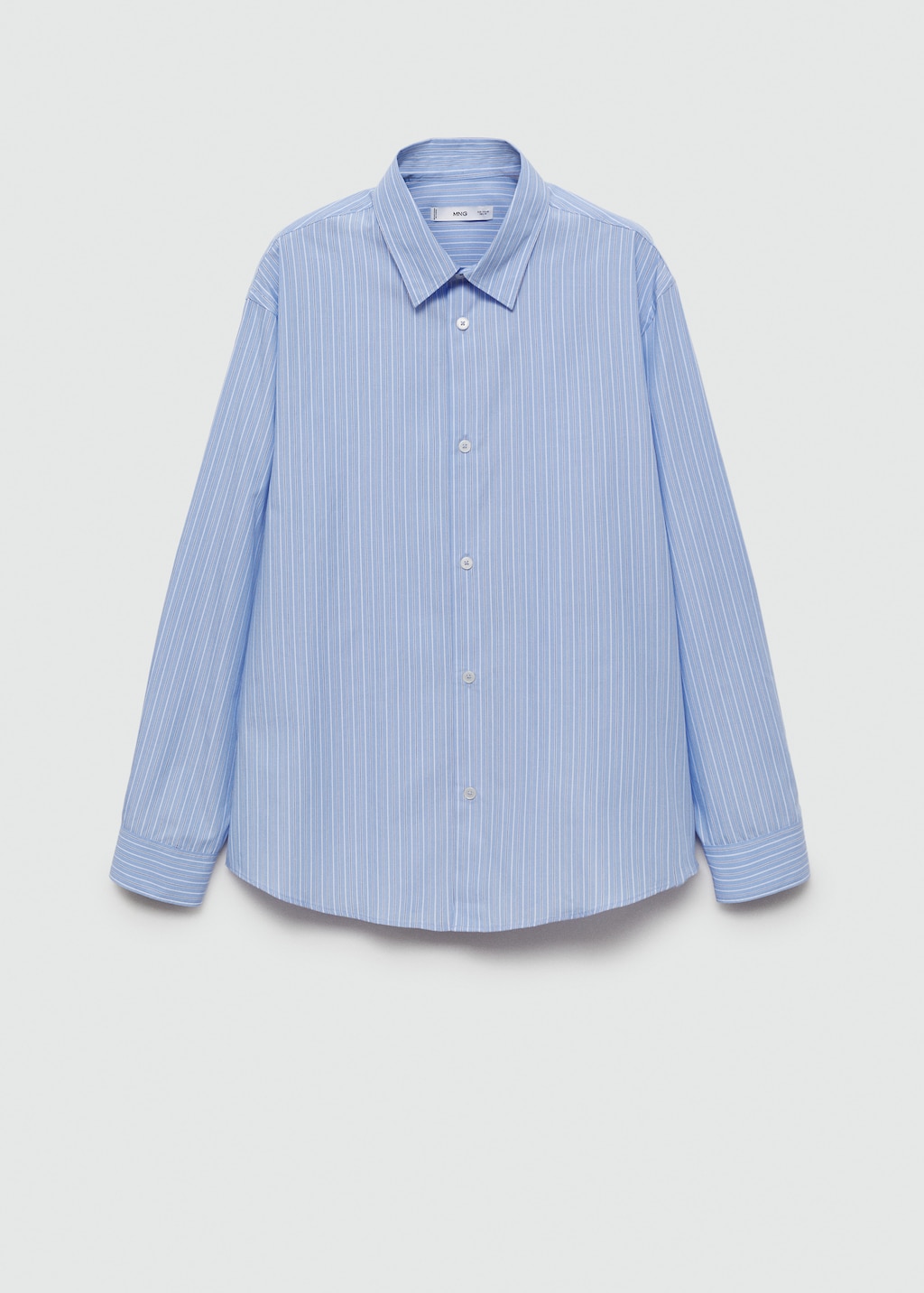 CLESSTE STRIPED CITY S/S KNIT SHIRTS ブルー