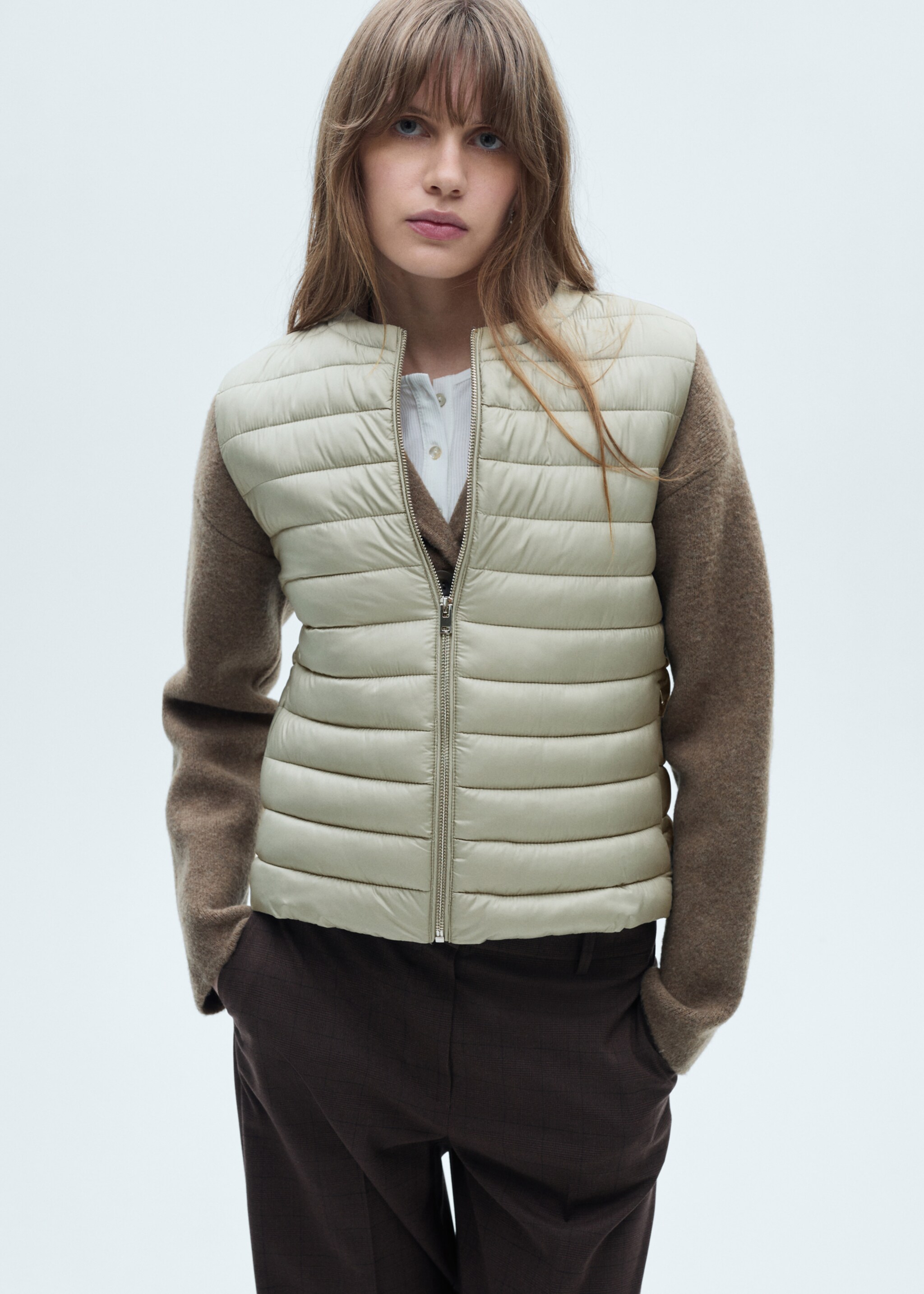 Quilted gilet - Medium plane