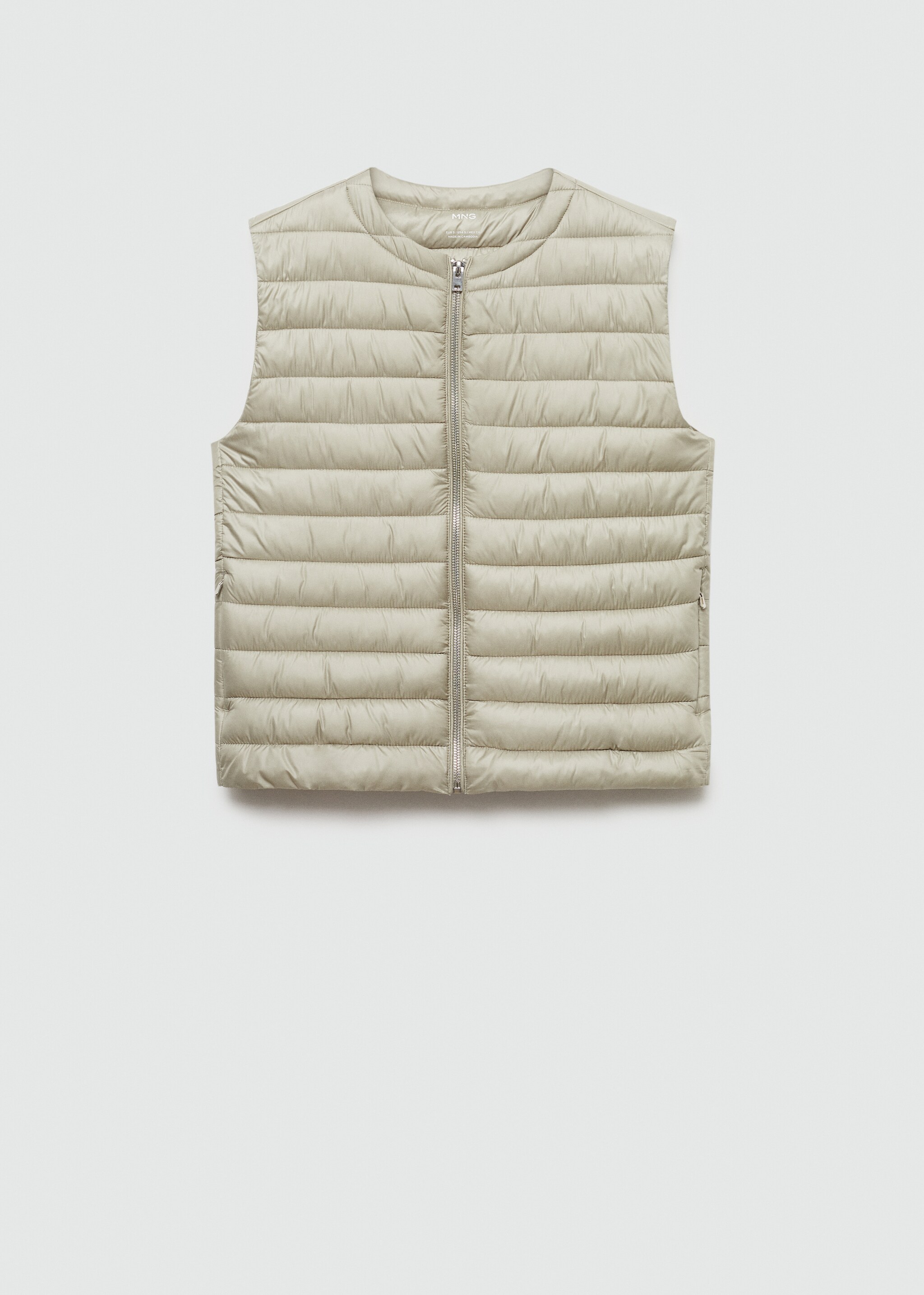 Quilted gilet - Article without model