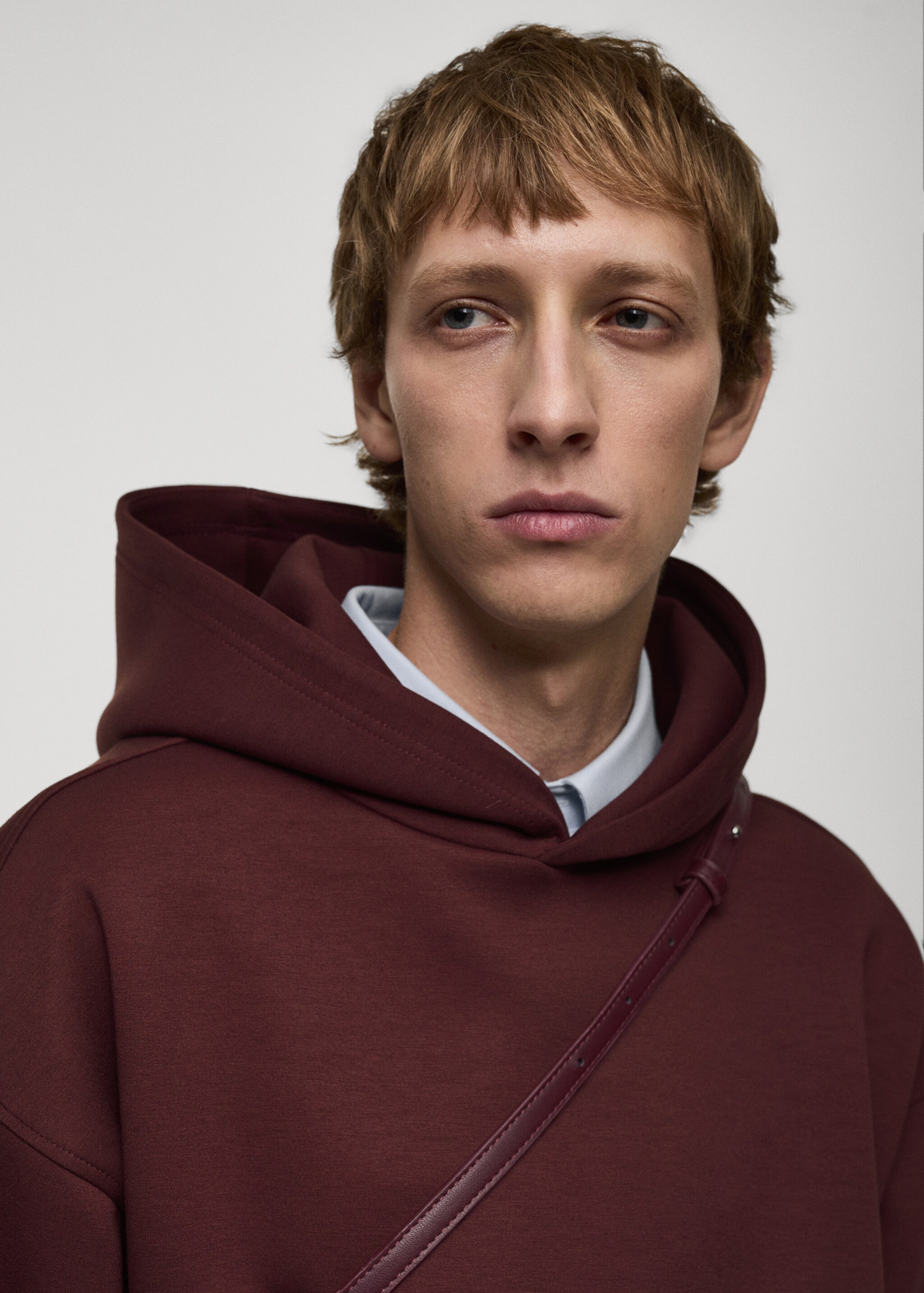 Relaxed fit hooded sweatshirt - Details of the article 1