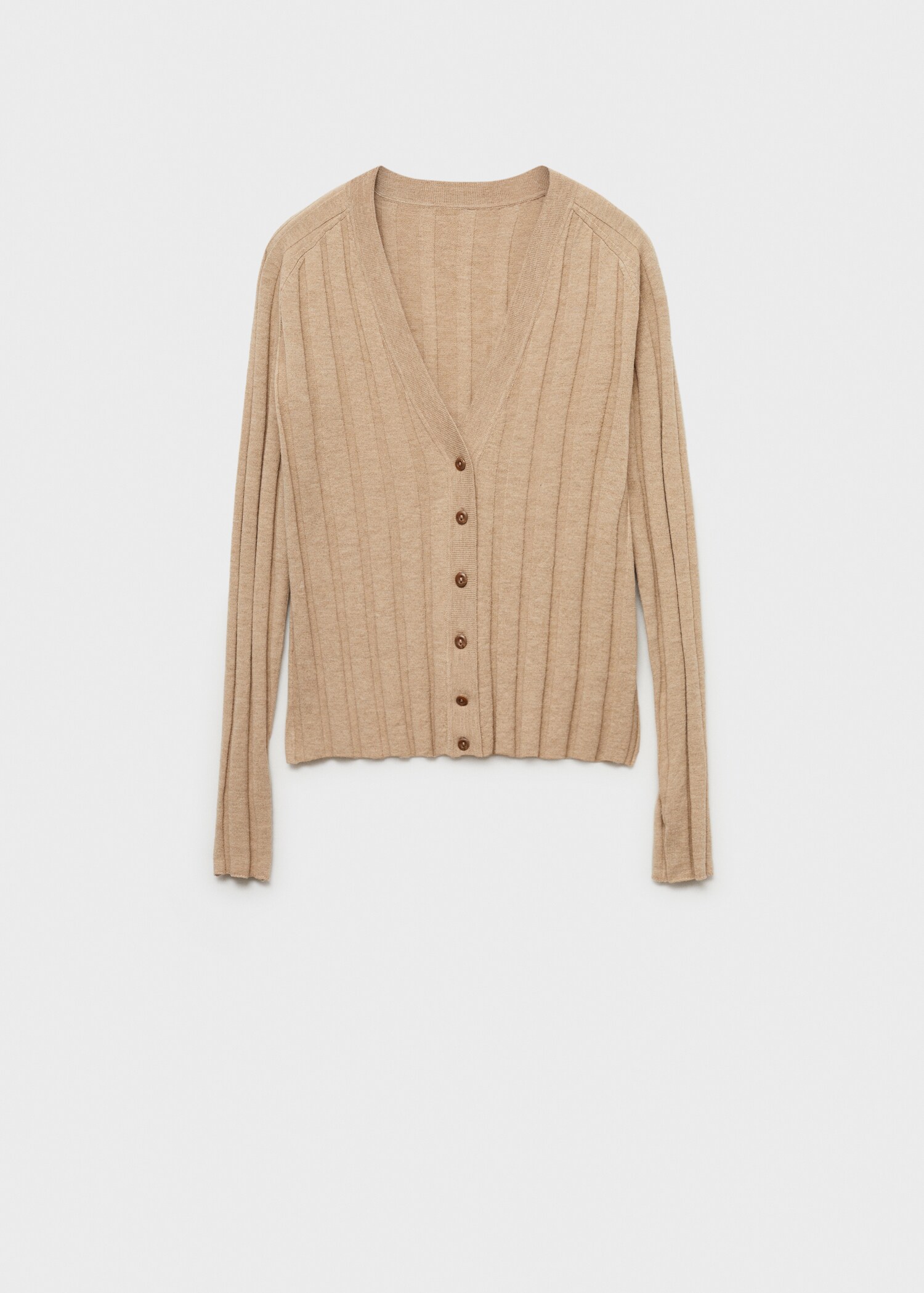Button knit cardigan - Article without model