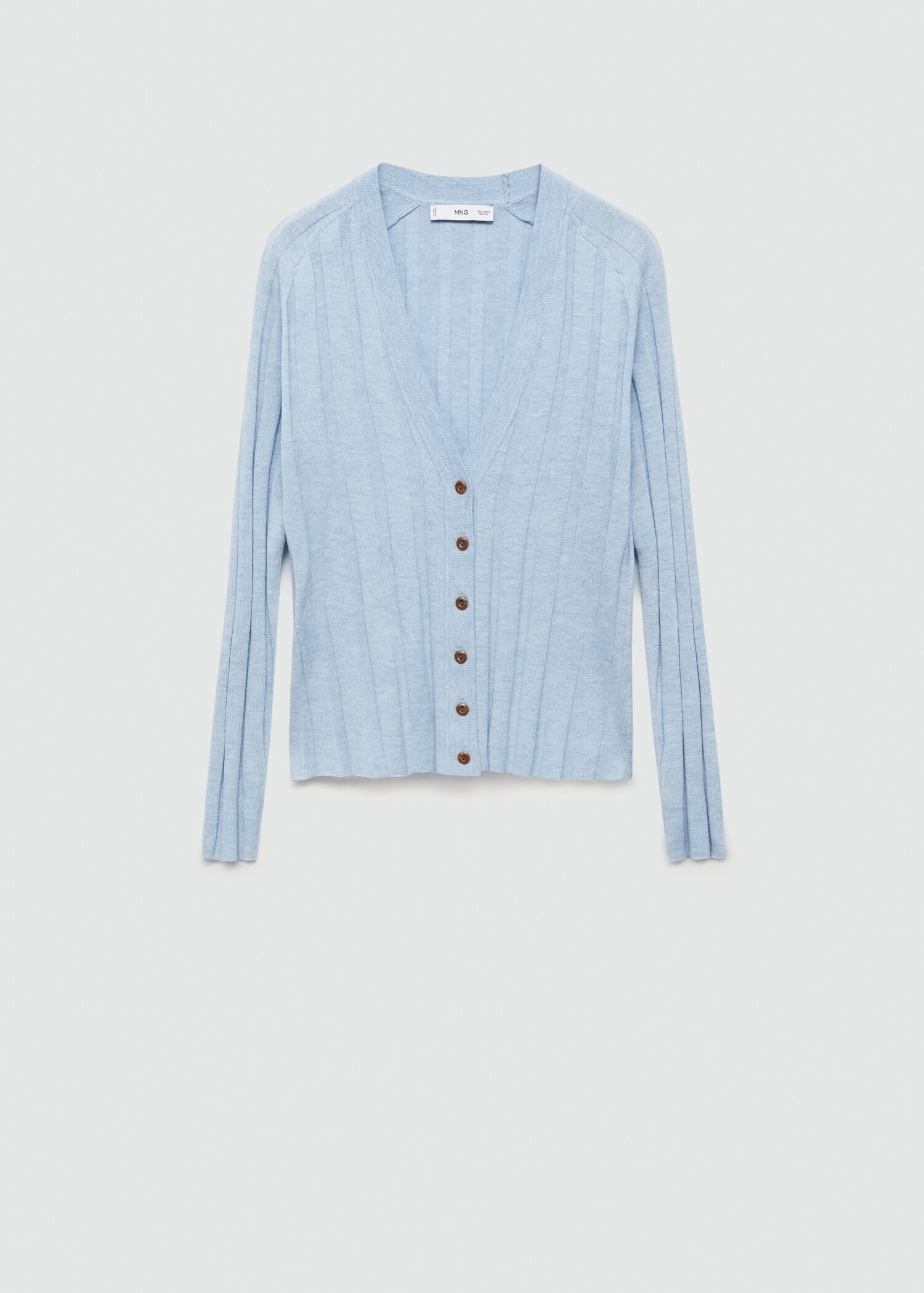 Button knit cardigan - Article without model