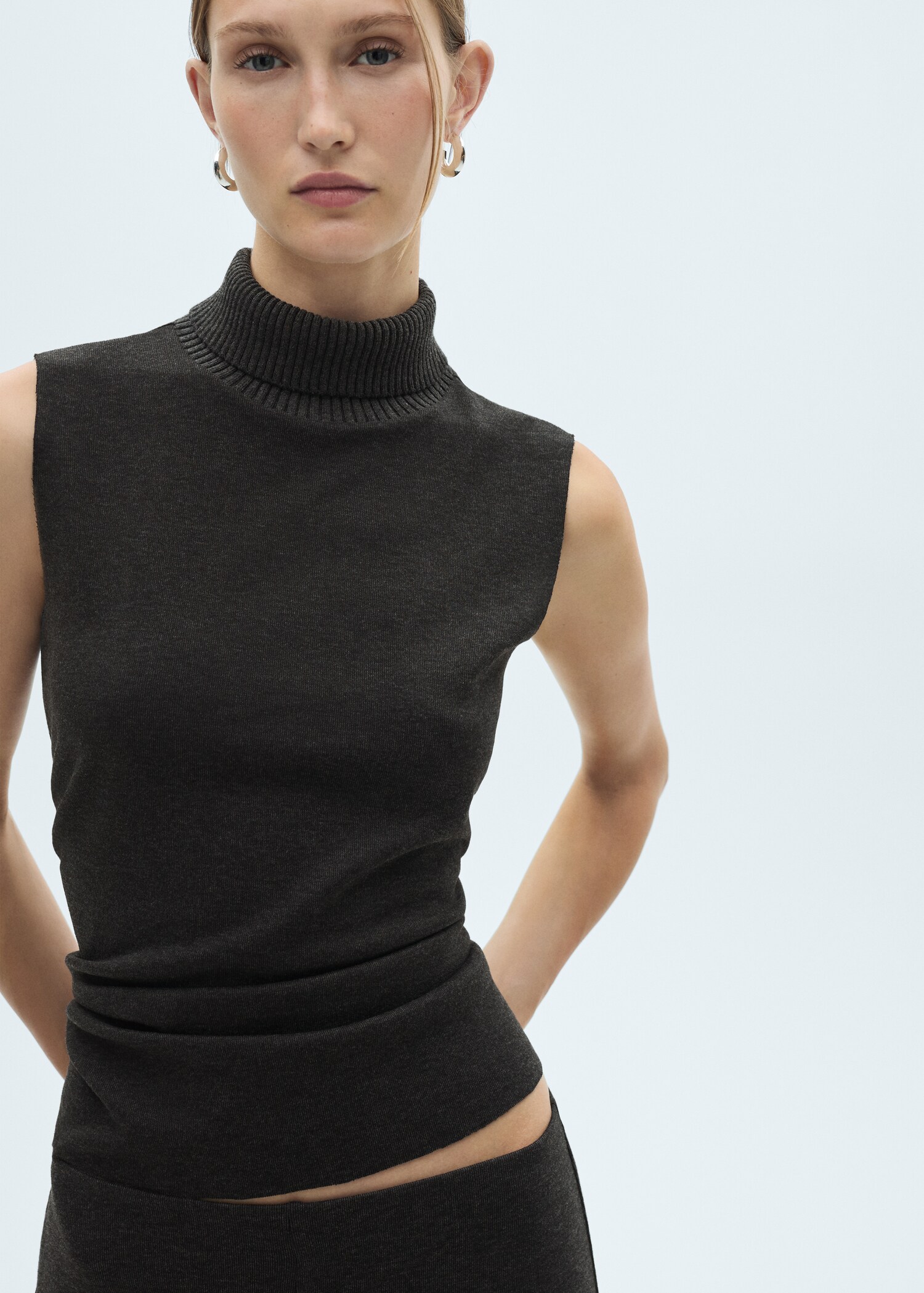 Top maille sans manches - Détail de l'article 2