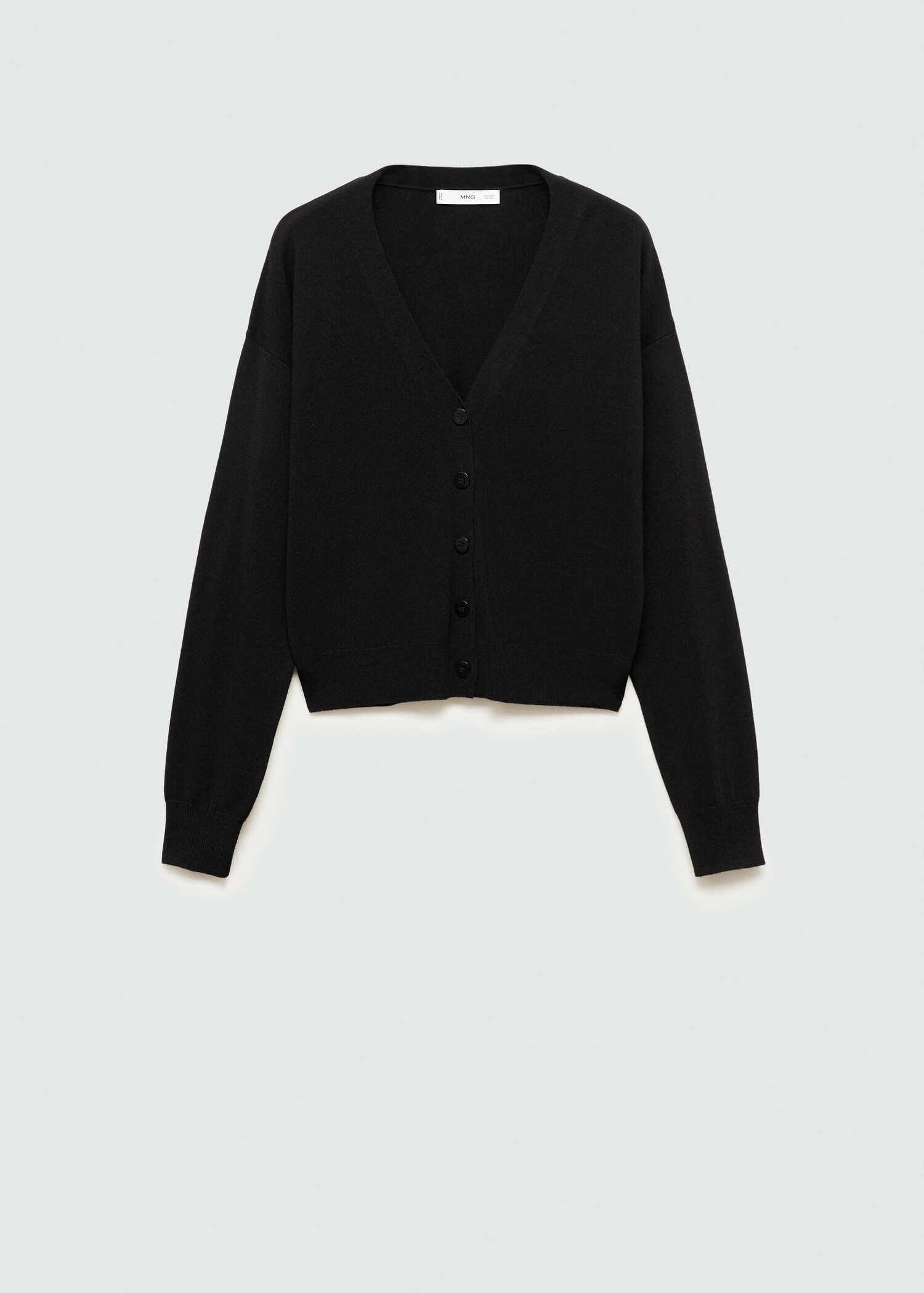 Button knit cardigan - Article without model