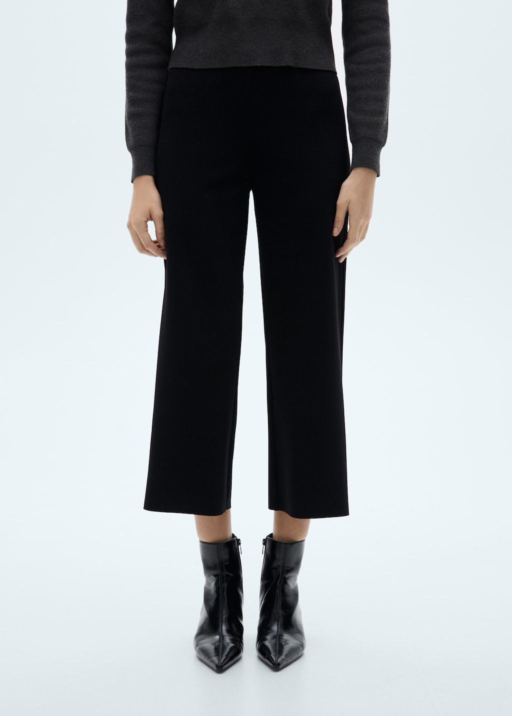 Mango Gerade, fließende Hose