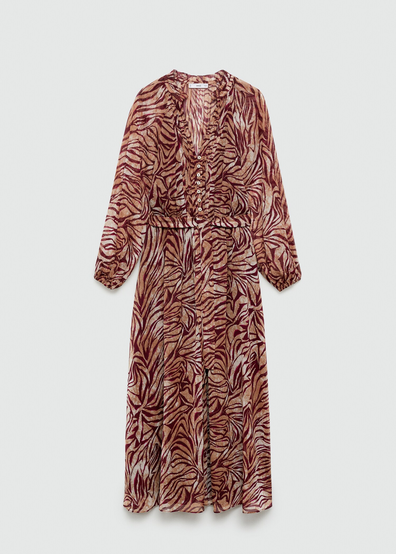 Robe longue imprimée - Article sans modèle