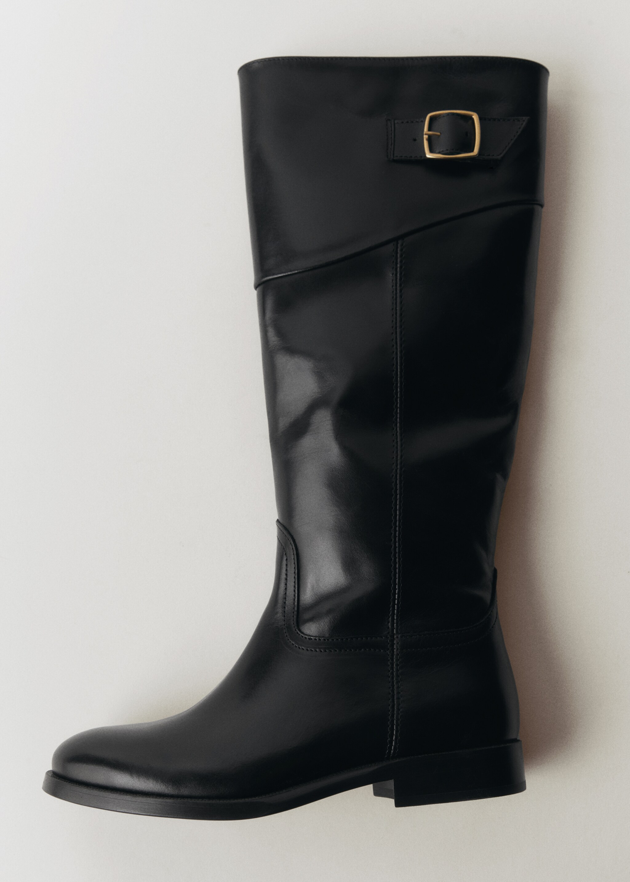 Bottes cuir boucle - Détail de l'article 4