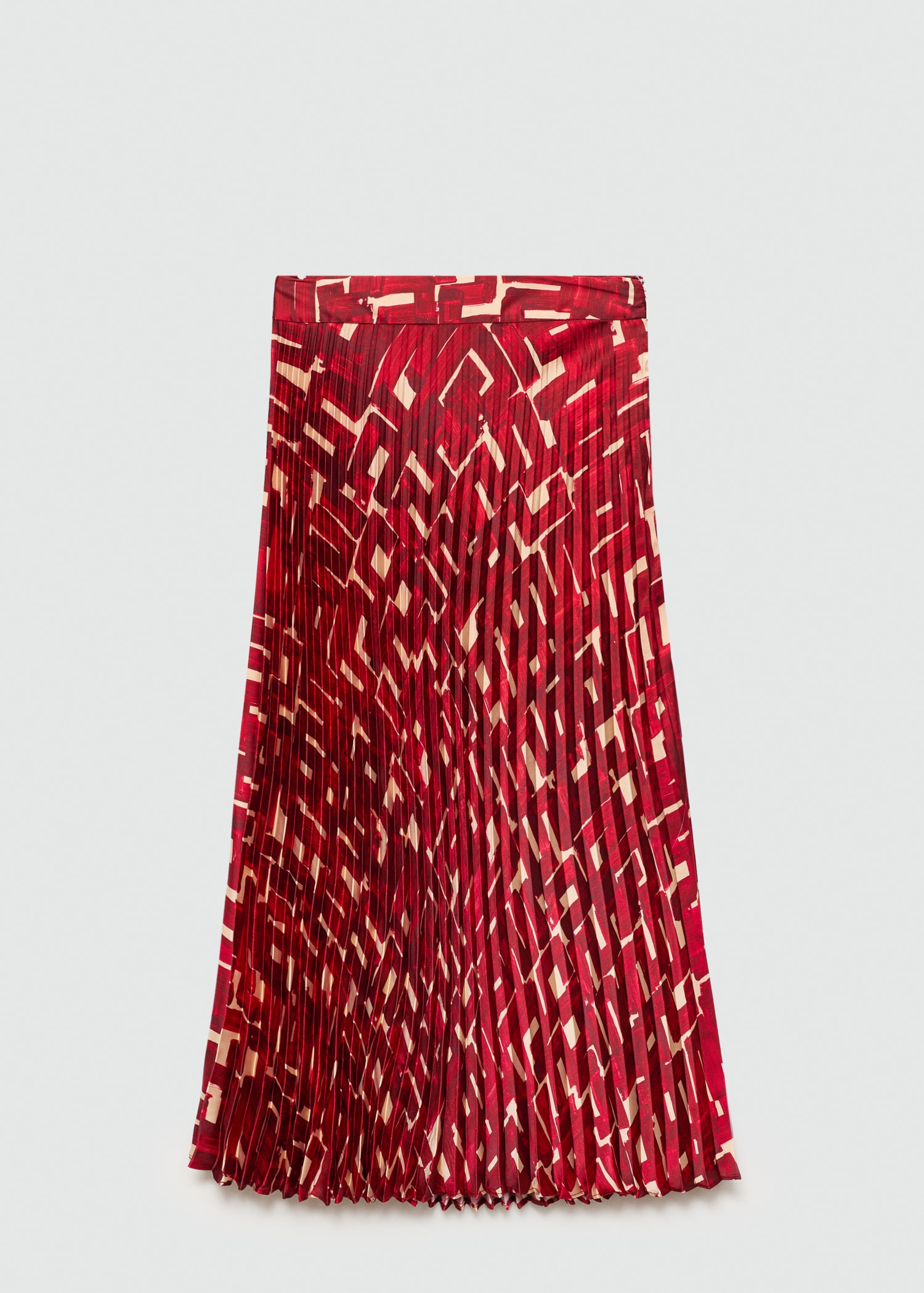Printed pleated skirt - Article without model