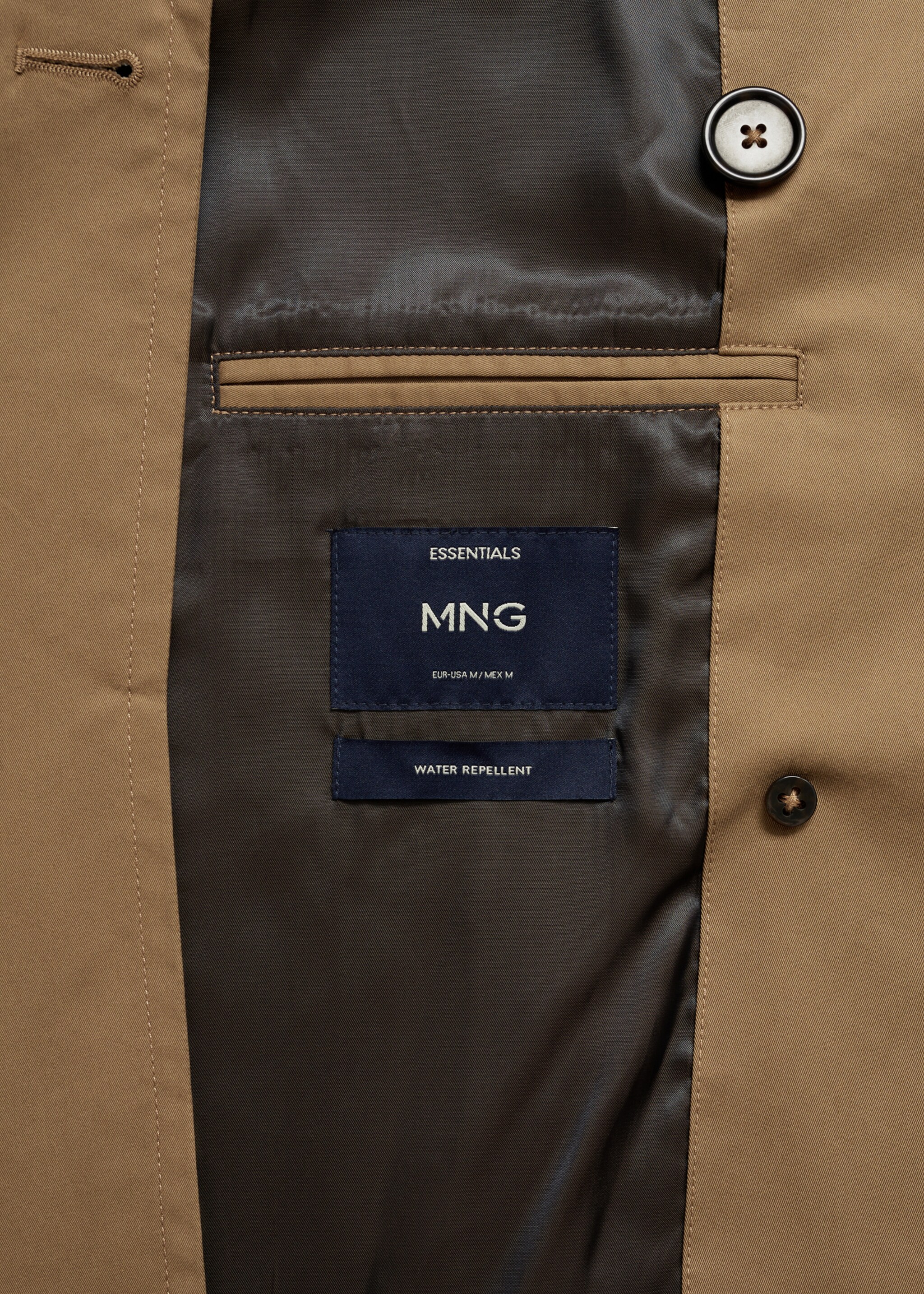 Gabardine belt water repellent - Details of the article 0