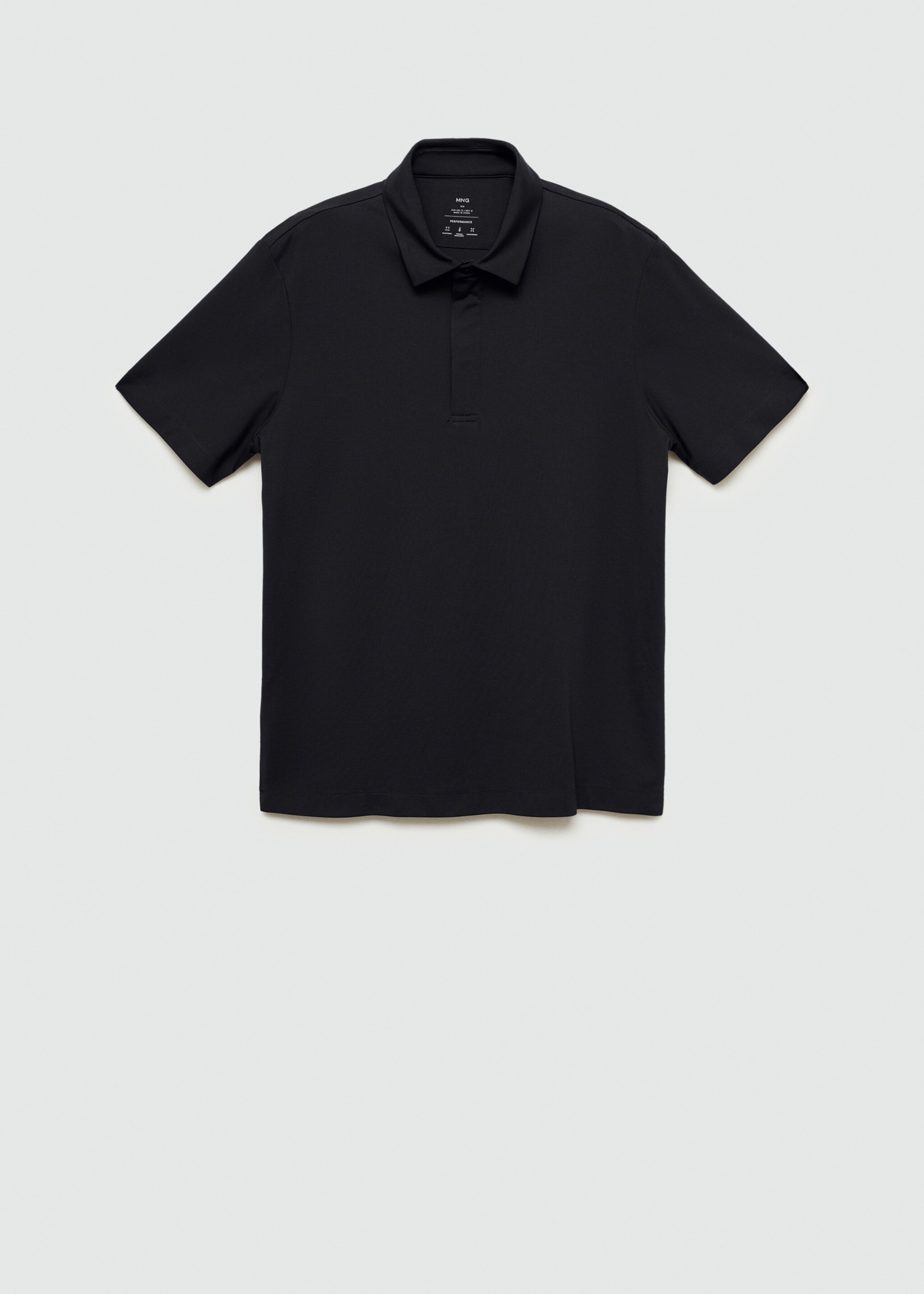 Stretch fabric technical polo shirt - Article without model