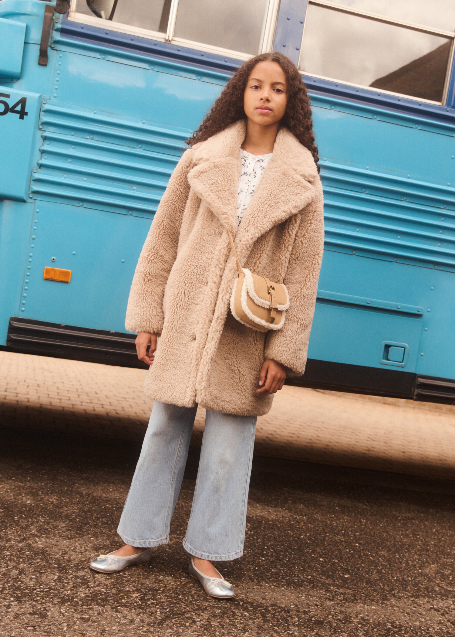 Manteau imitation mouton - Détail de l'article 5