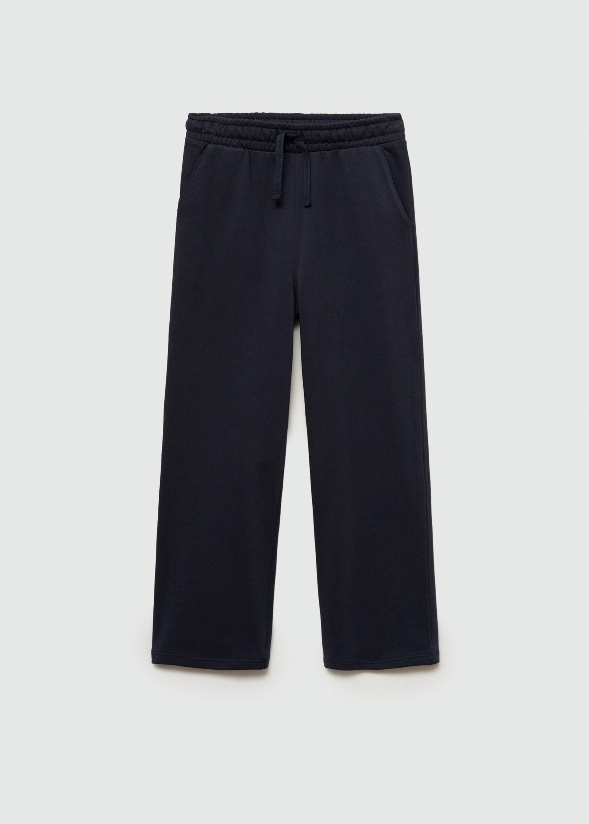 Straight-fit cotton trousers - Article without model