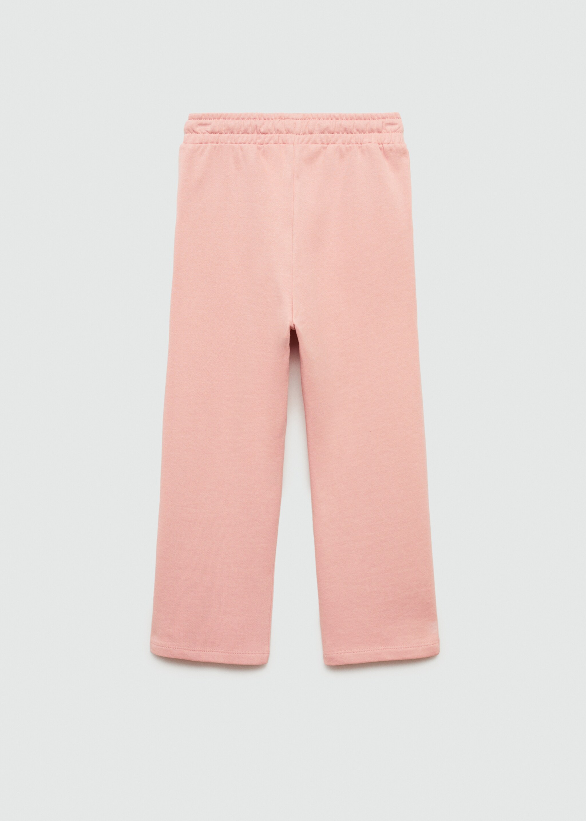 Straight-fit cotton trousers - Reverse of the article