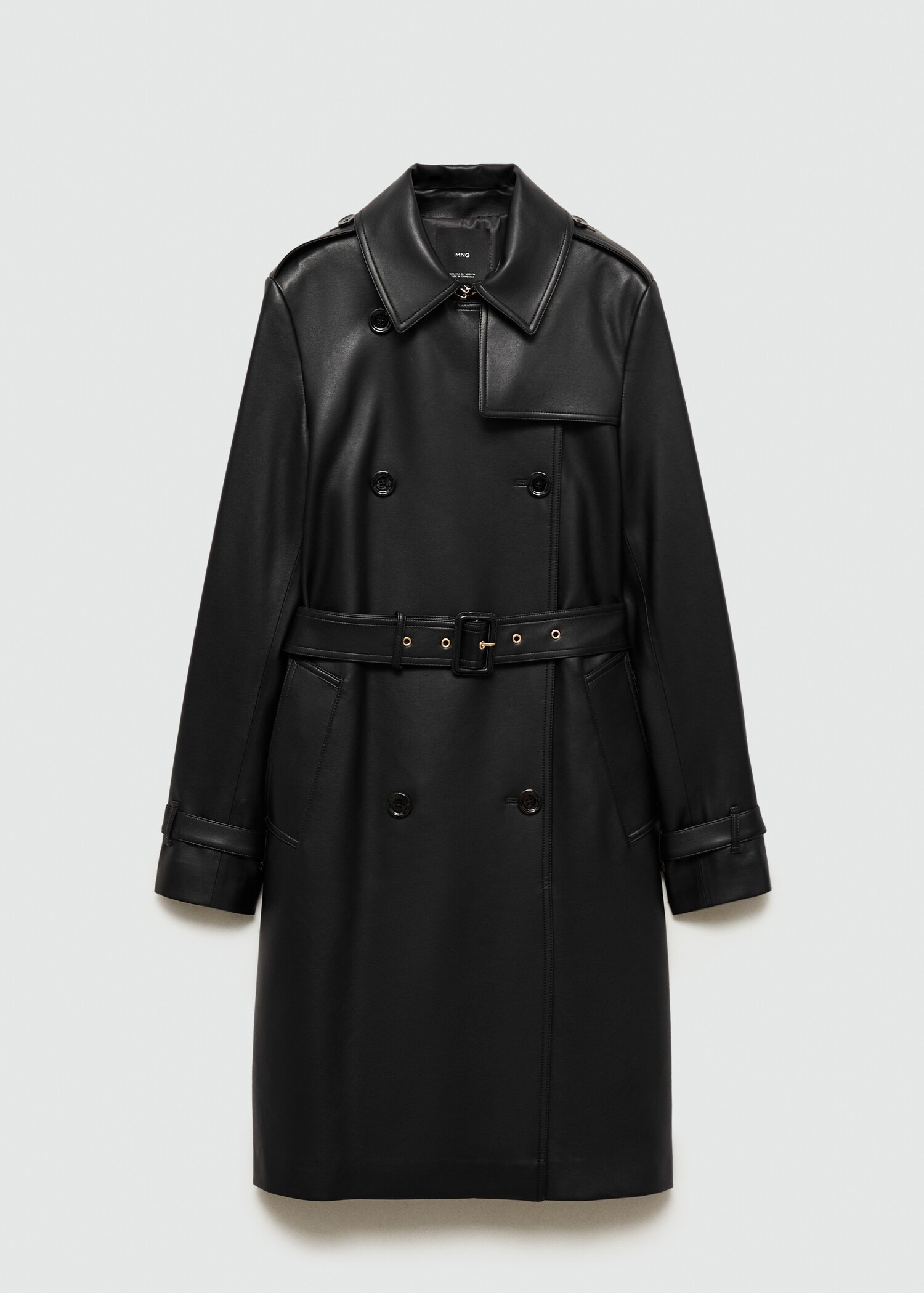 Trench simili-cuir - Article sans modèle
