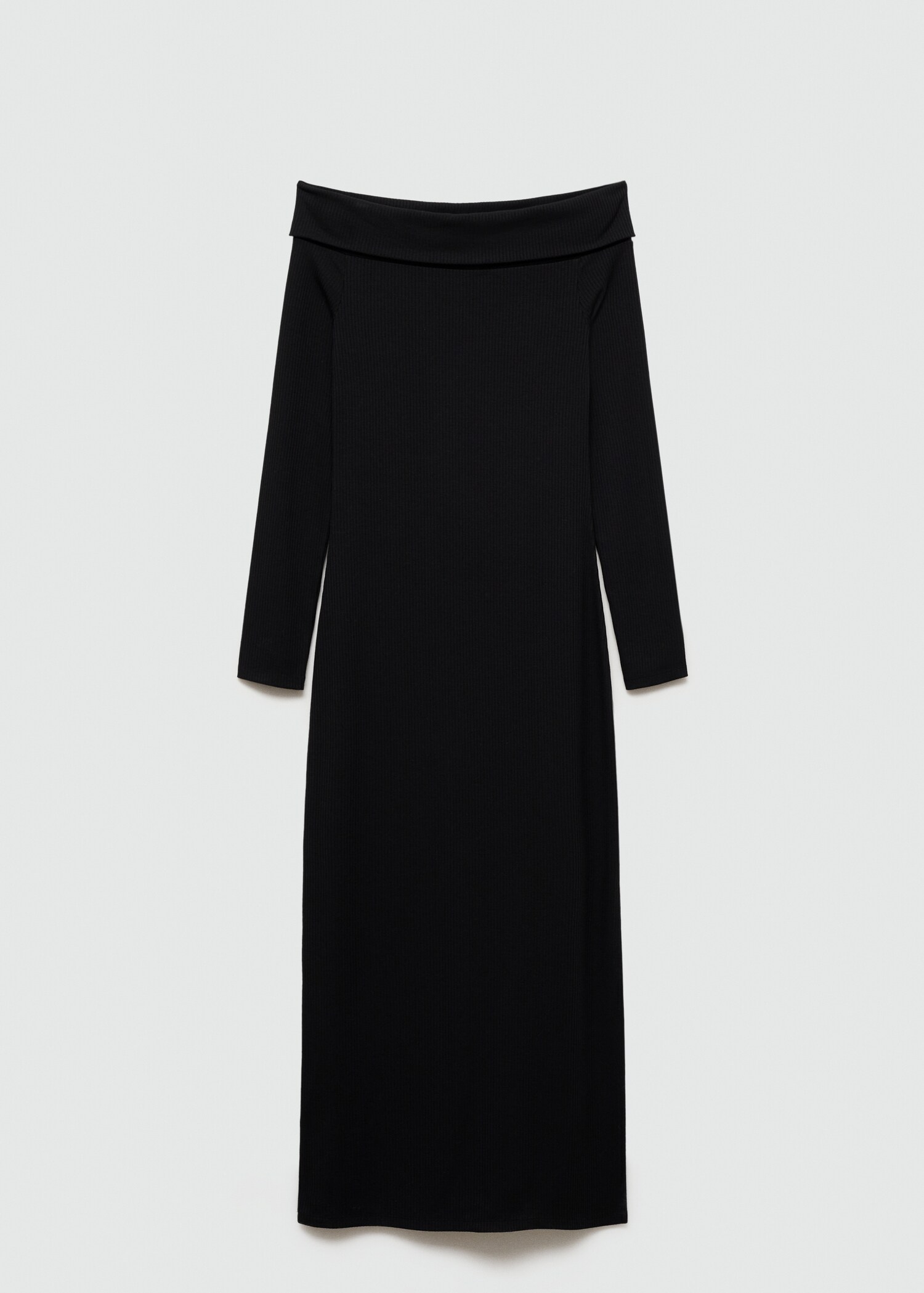 Off-the-shoulder long dress - Article without model