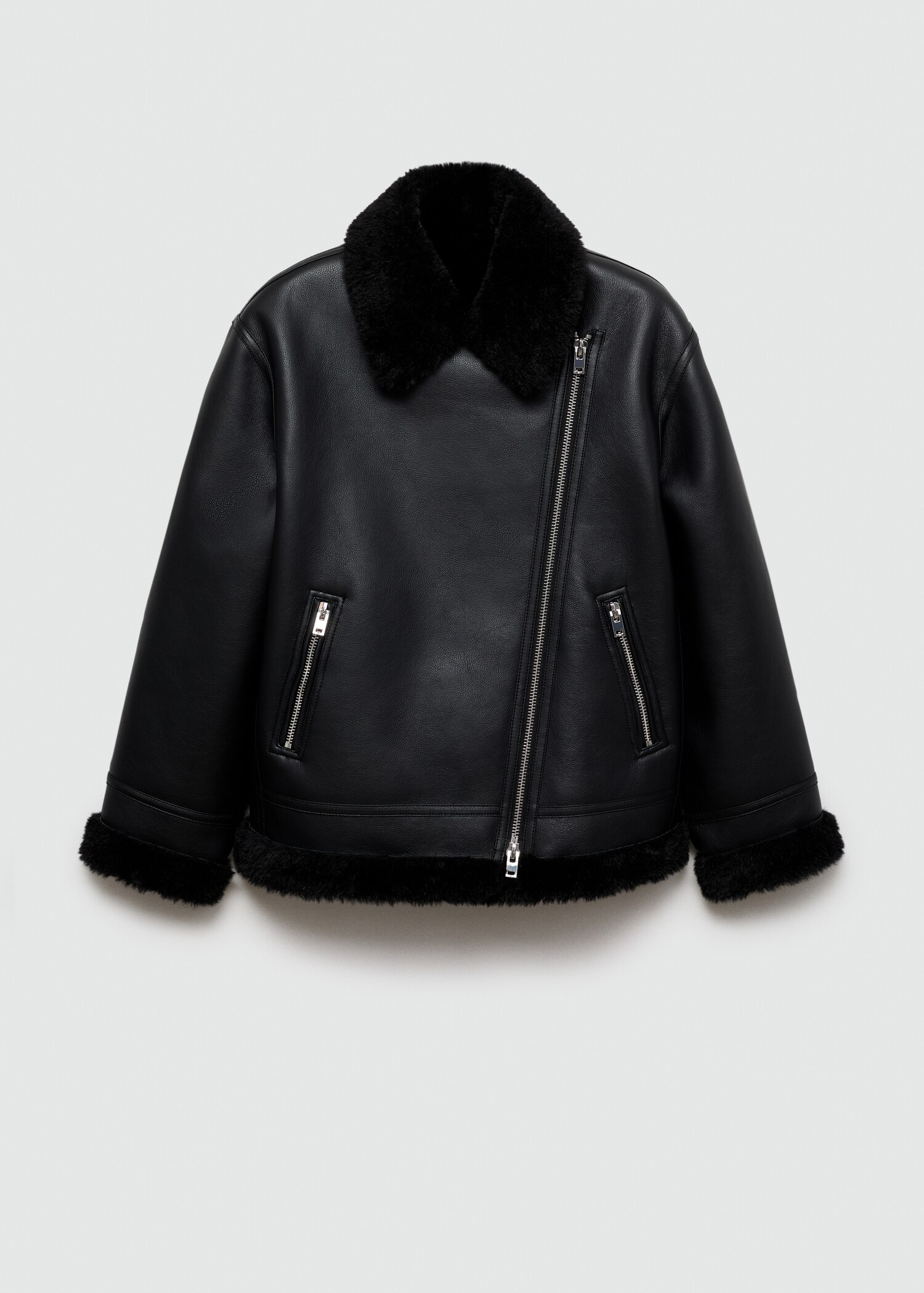 Veste double face simili-cuir - Article sans modèle