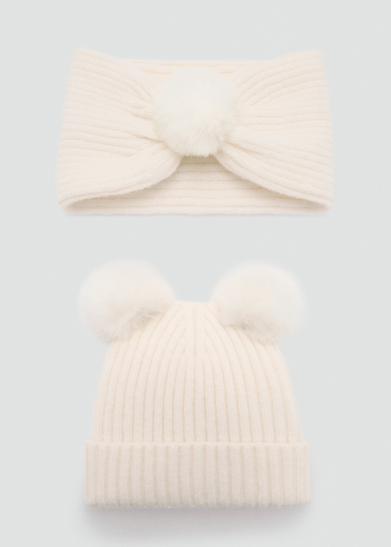 Écharpe maille pompon - Détail de l'article 2