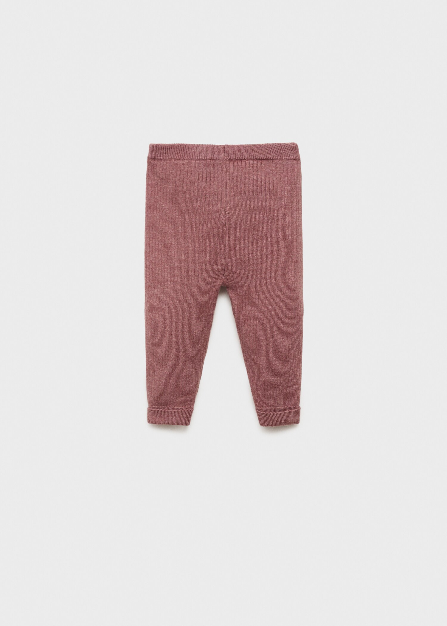 Legging côtelé à revers - Verso de l’article