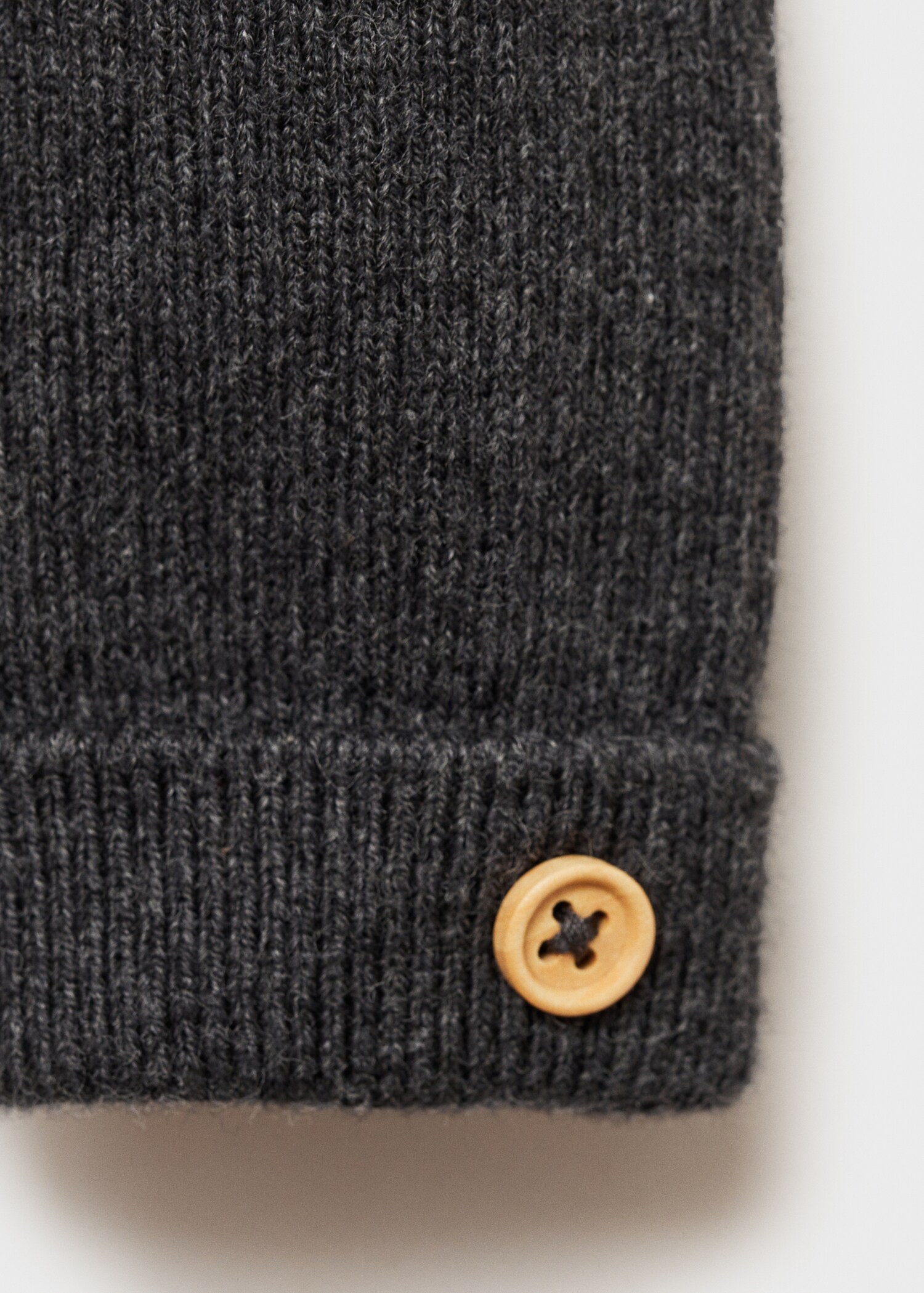 Legging côtelé à revers - Détail de l'article 0