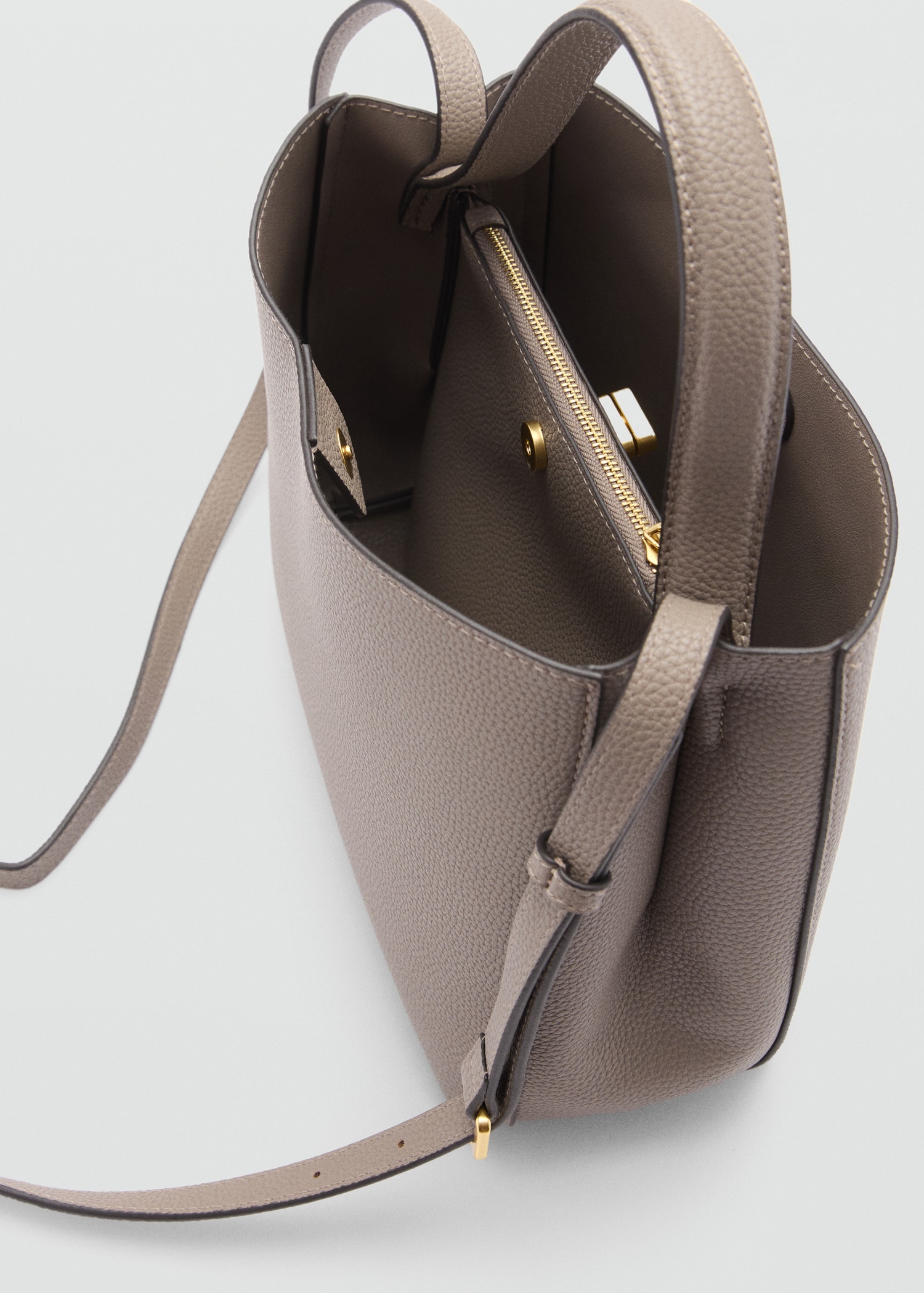 Crossbody bag with double handle - Details of the article 2