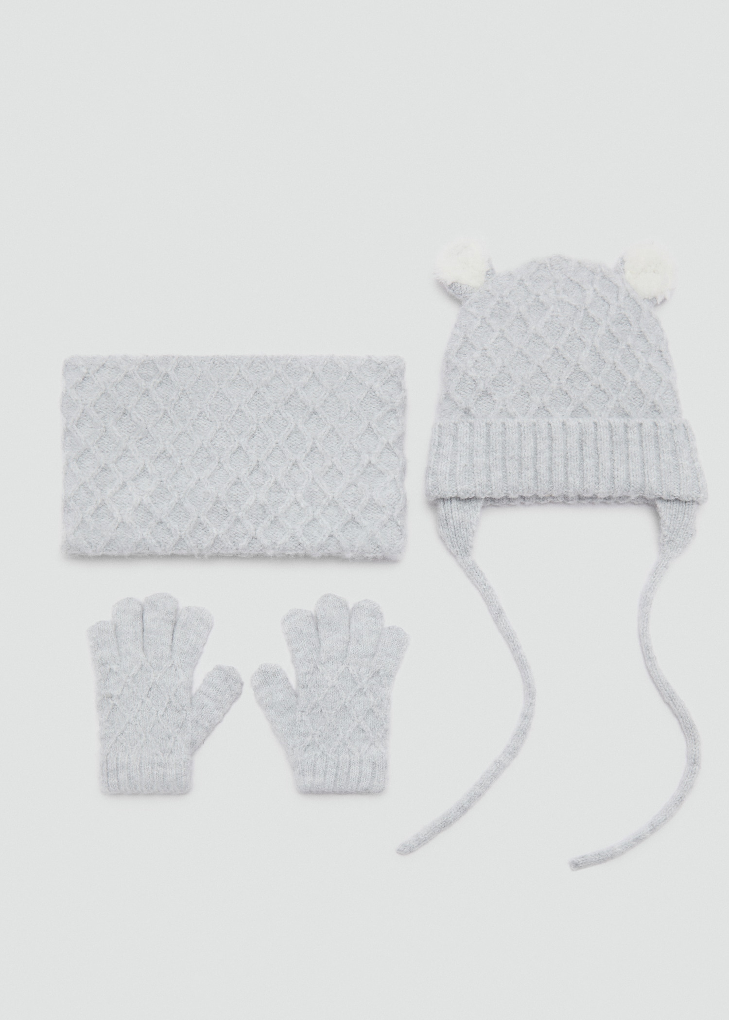 Ears knitted beanie - Details of the article 2