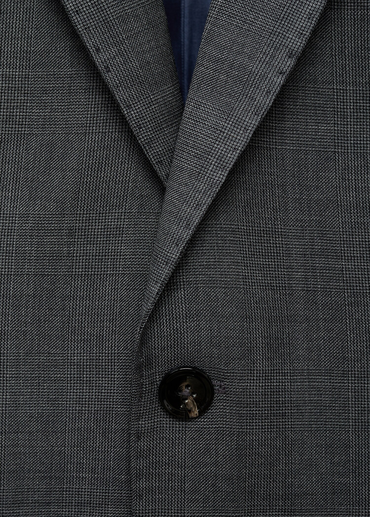 Venecia 100% virgin wool Prince of Wales check suit blazer - Details of the article 8