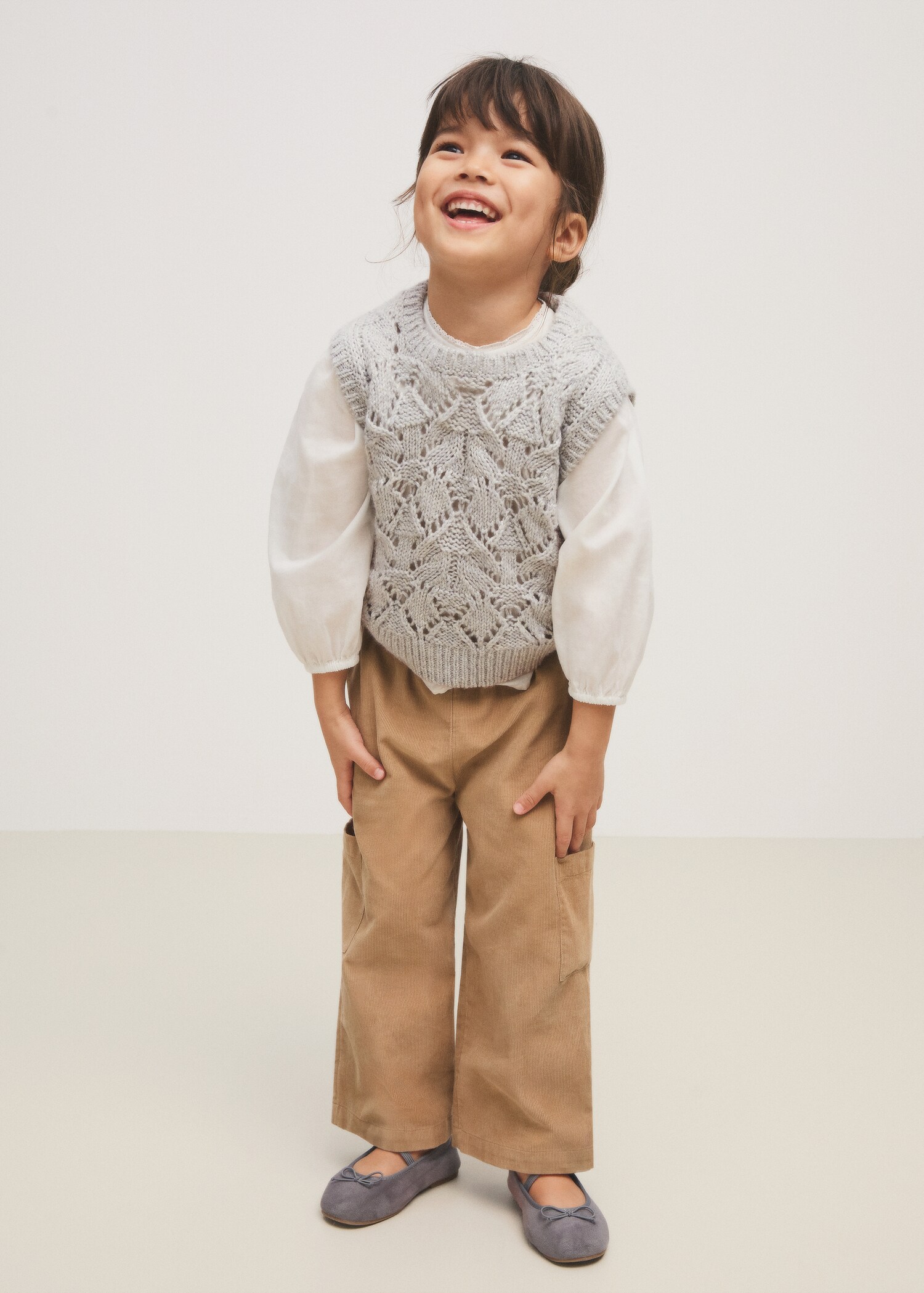 Corduroy cargo trousers - Details of the article 7