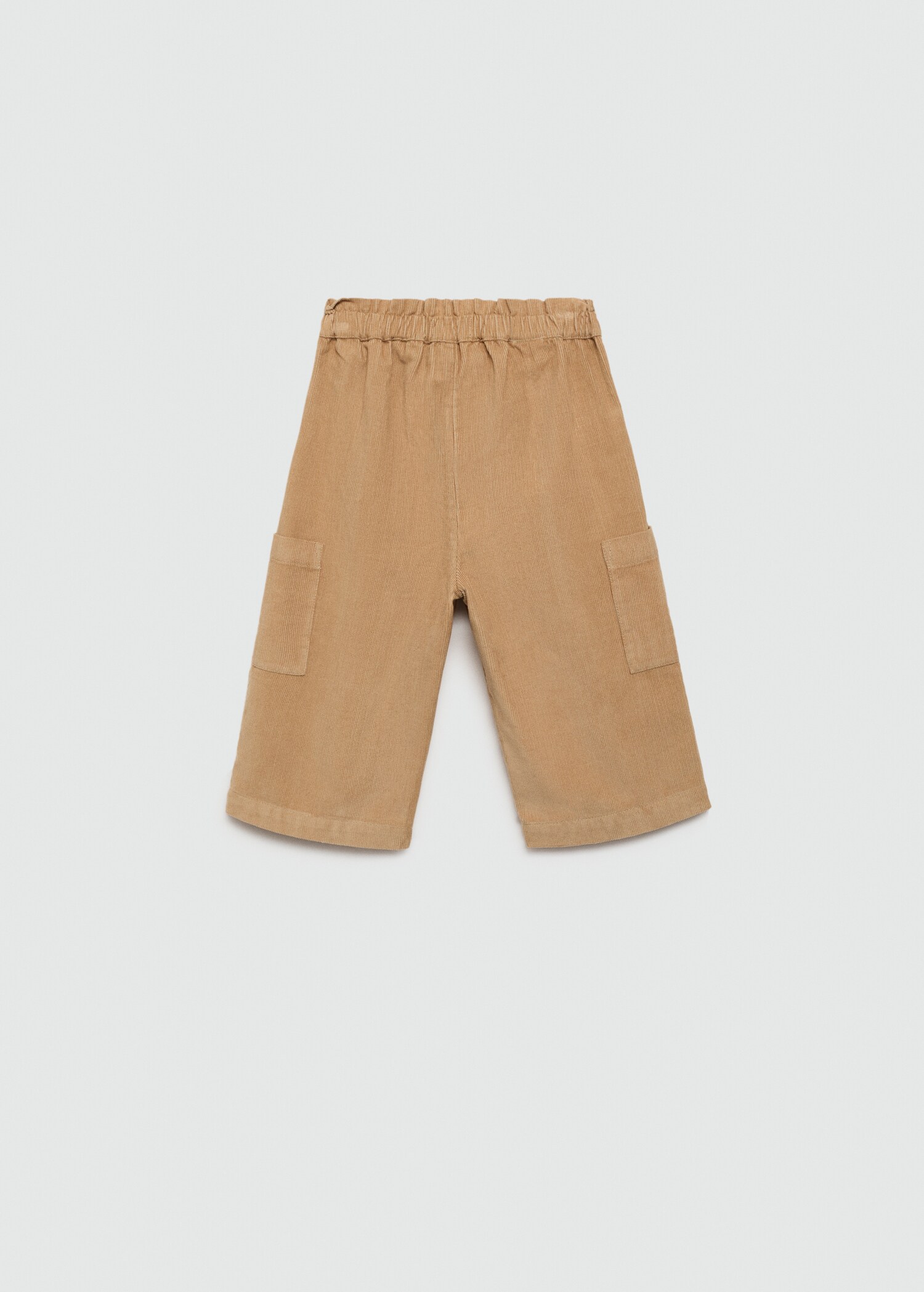 Corduroy cargo trousers - Reverse of the article