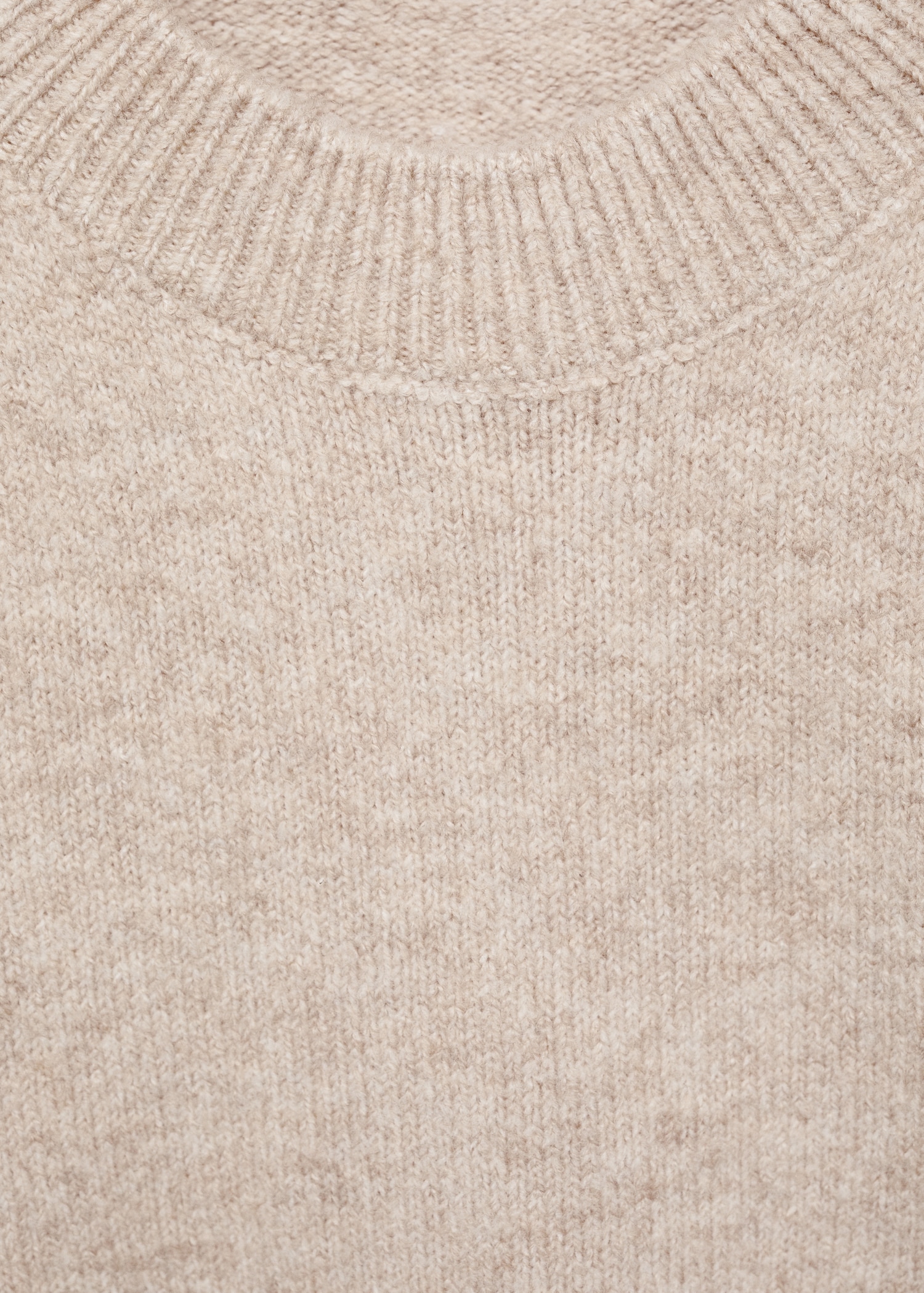 Straight round-neck sweater - Details of the article 8