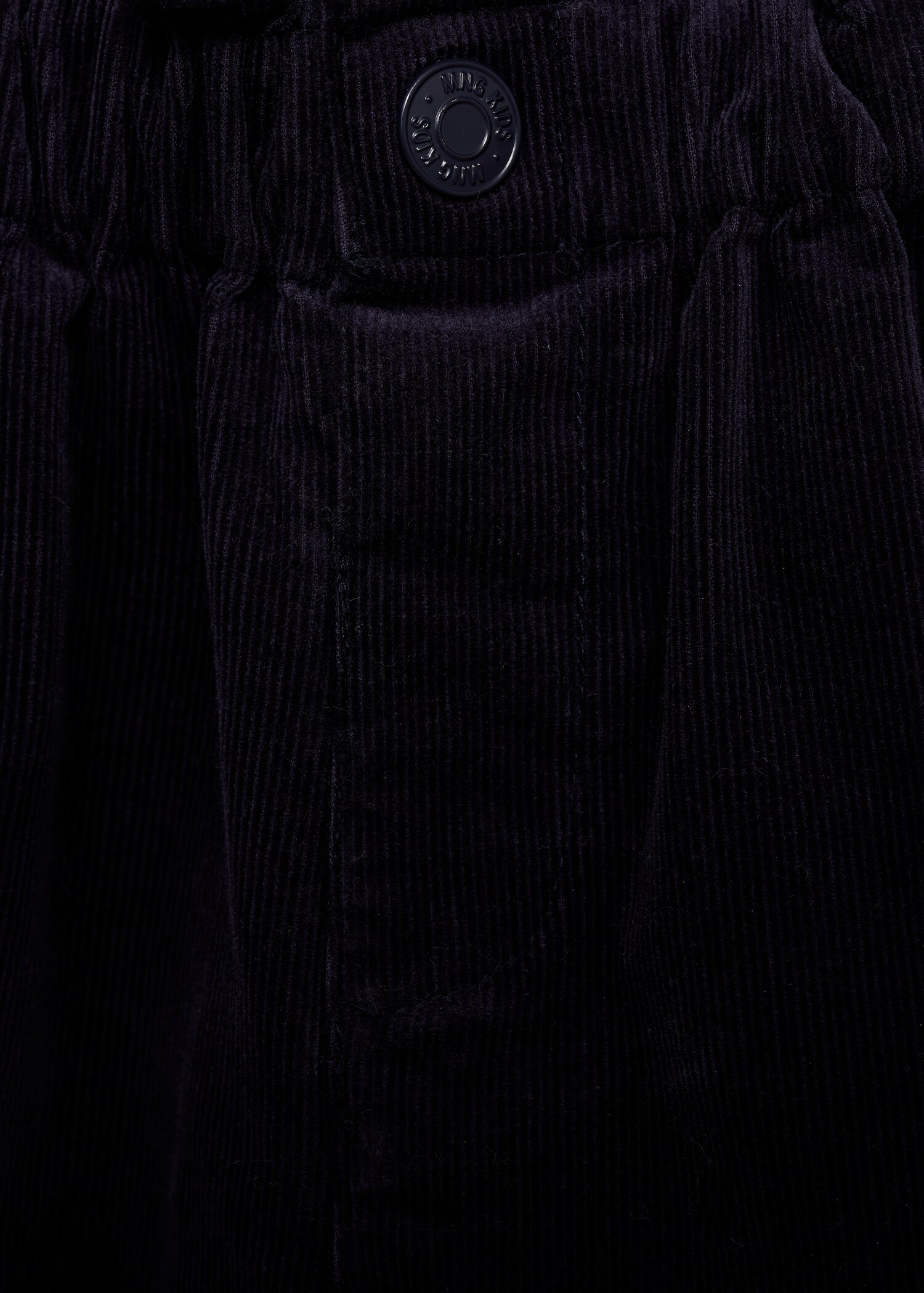 Pantalon velours côtelé paper bag - Détail de l'article 8