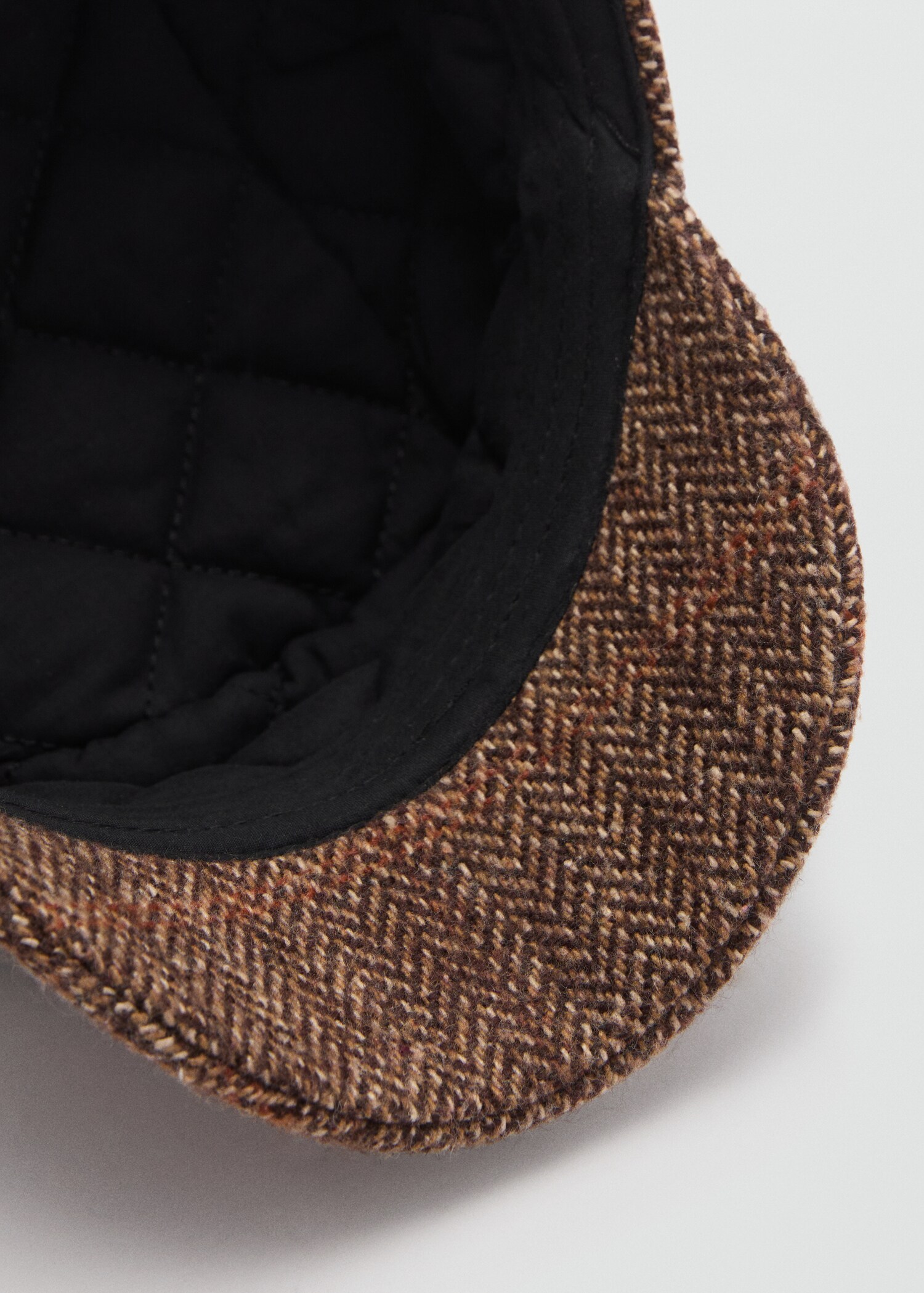 Herringbone baker cap - Details of the article 2