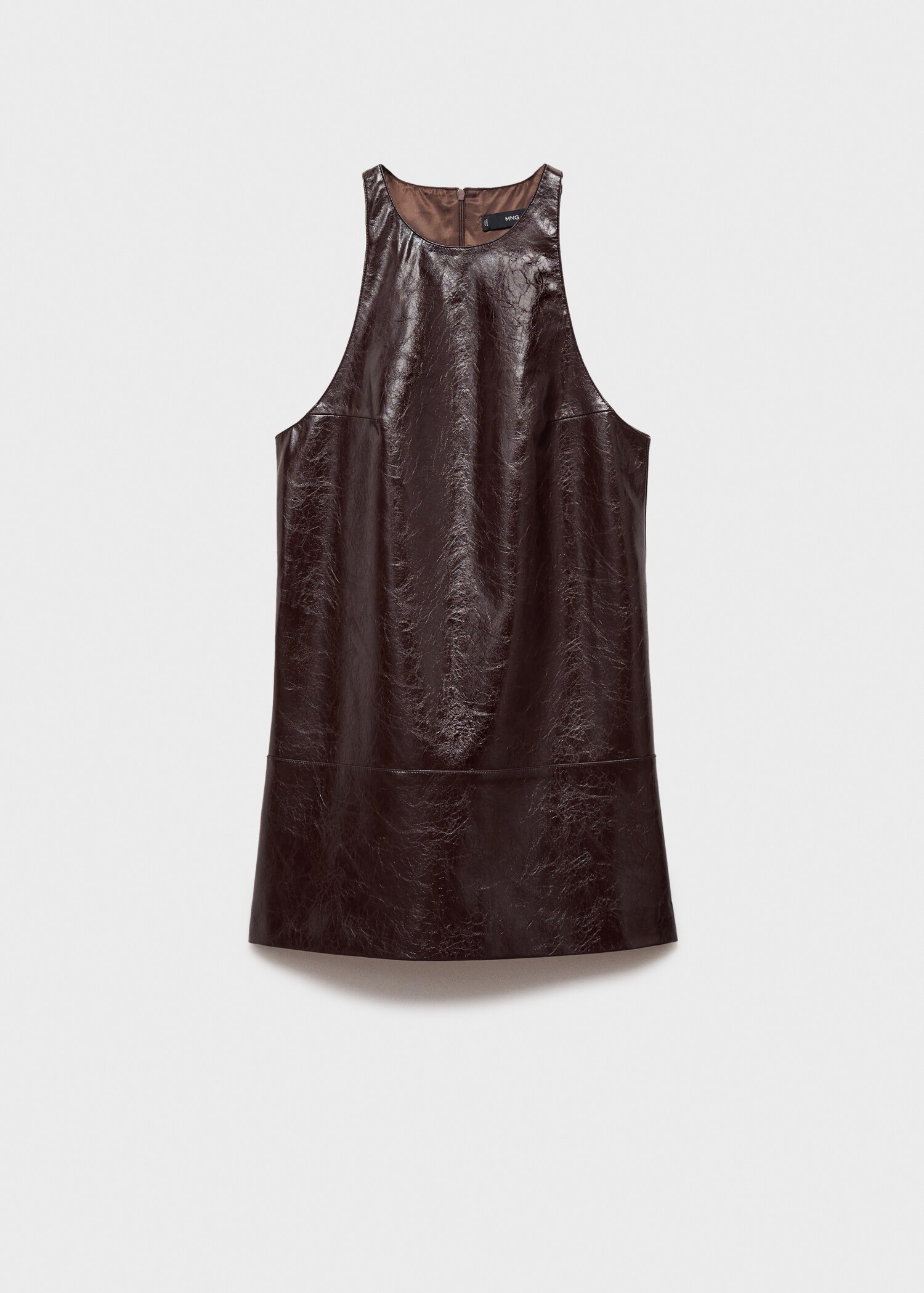Vestido efecto piel sin mangas - Artículo sin modelo
