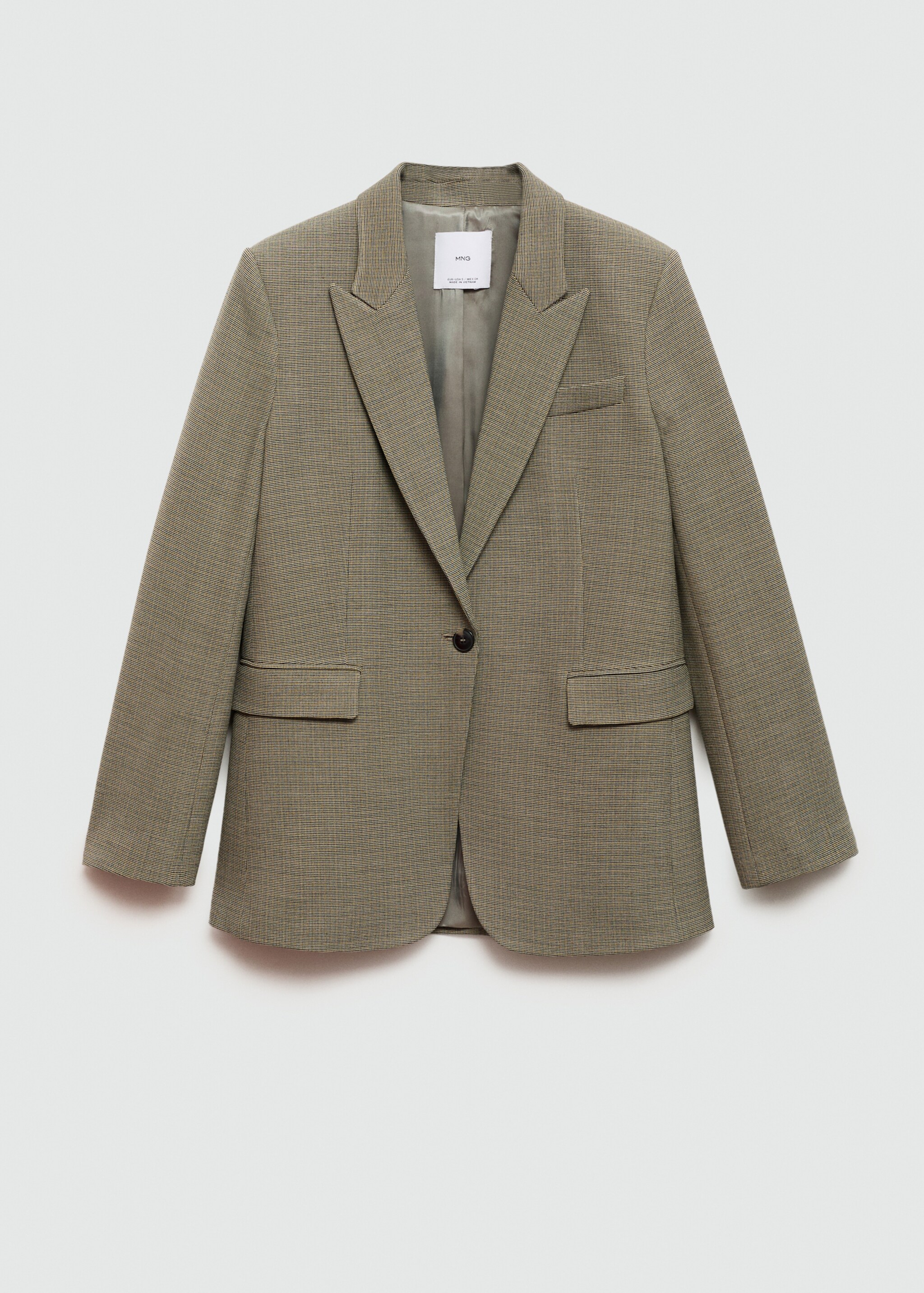 Blazer traje micro pata de gallo - Artículo sin modelo